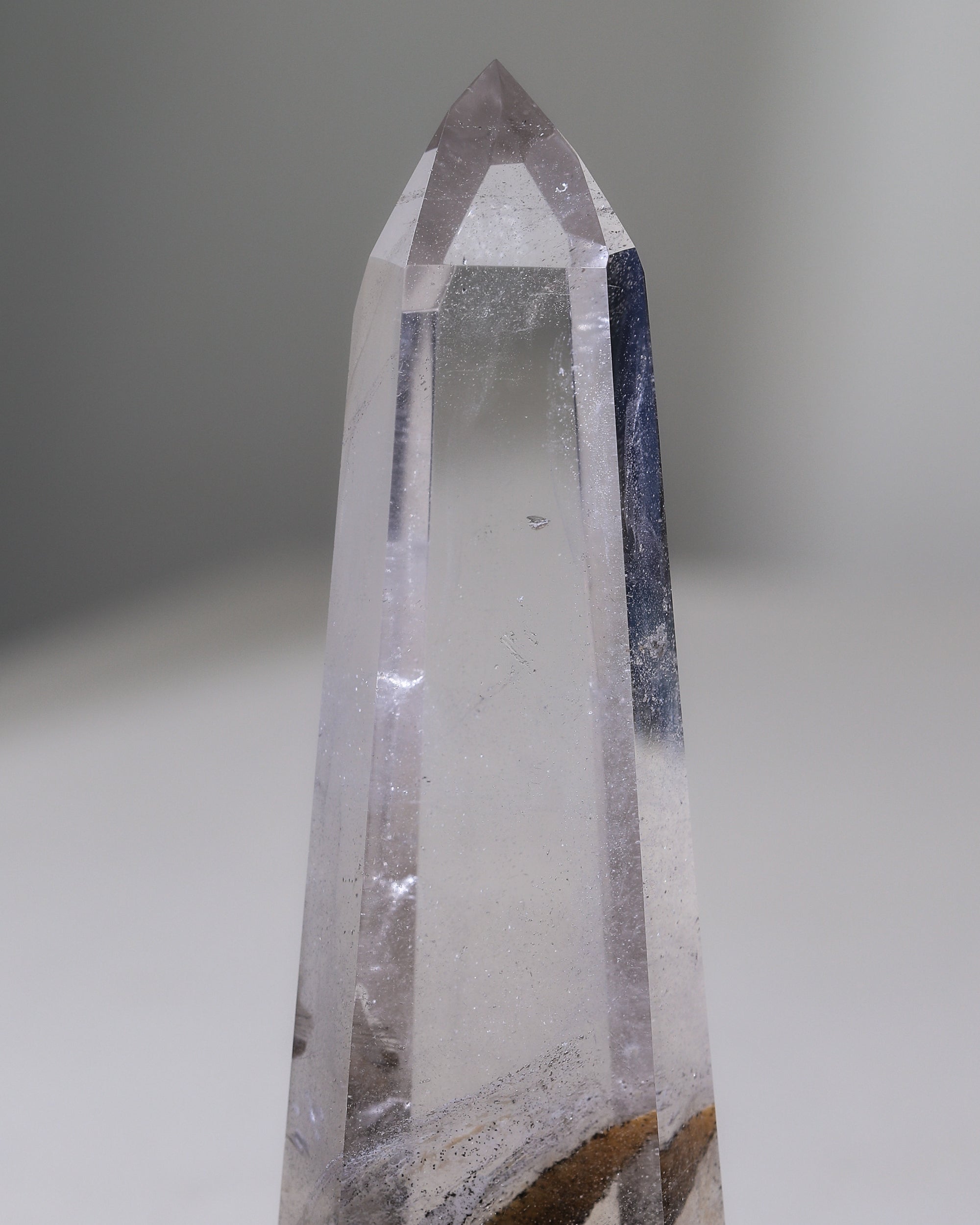 rock crystal point, unique piece