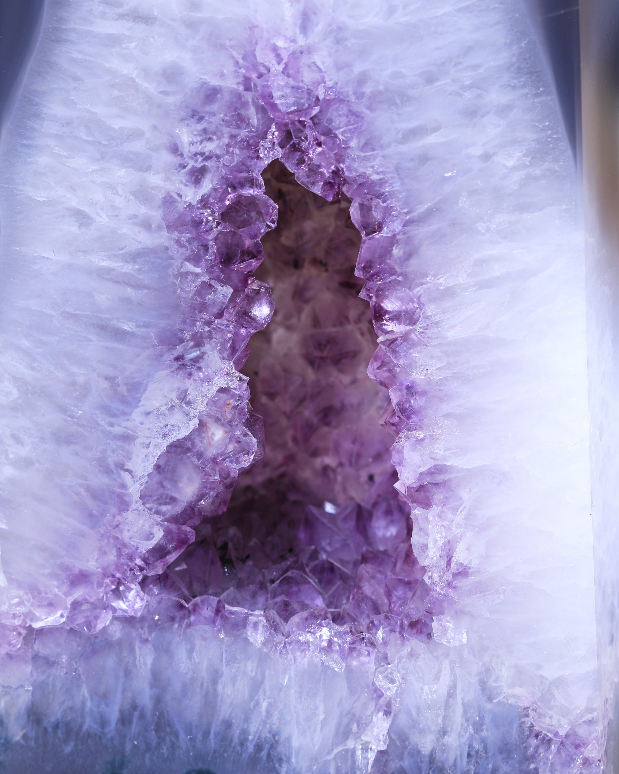 XL Amethyst-Achat Spitze, Einzelstück