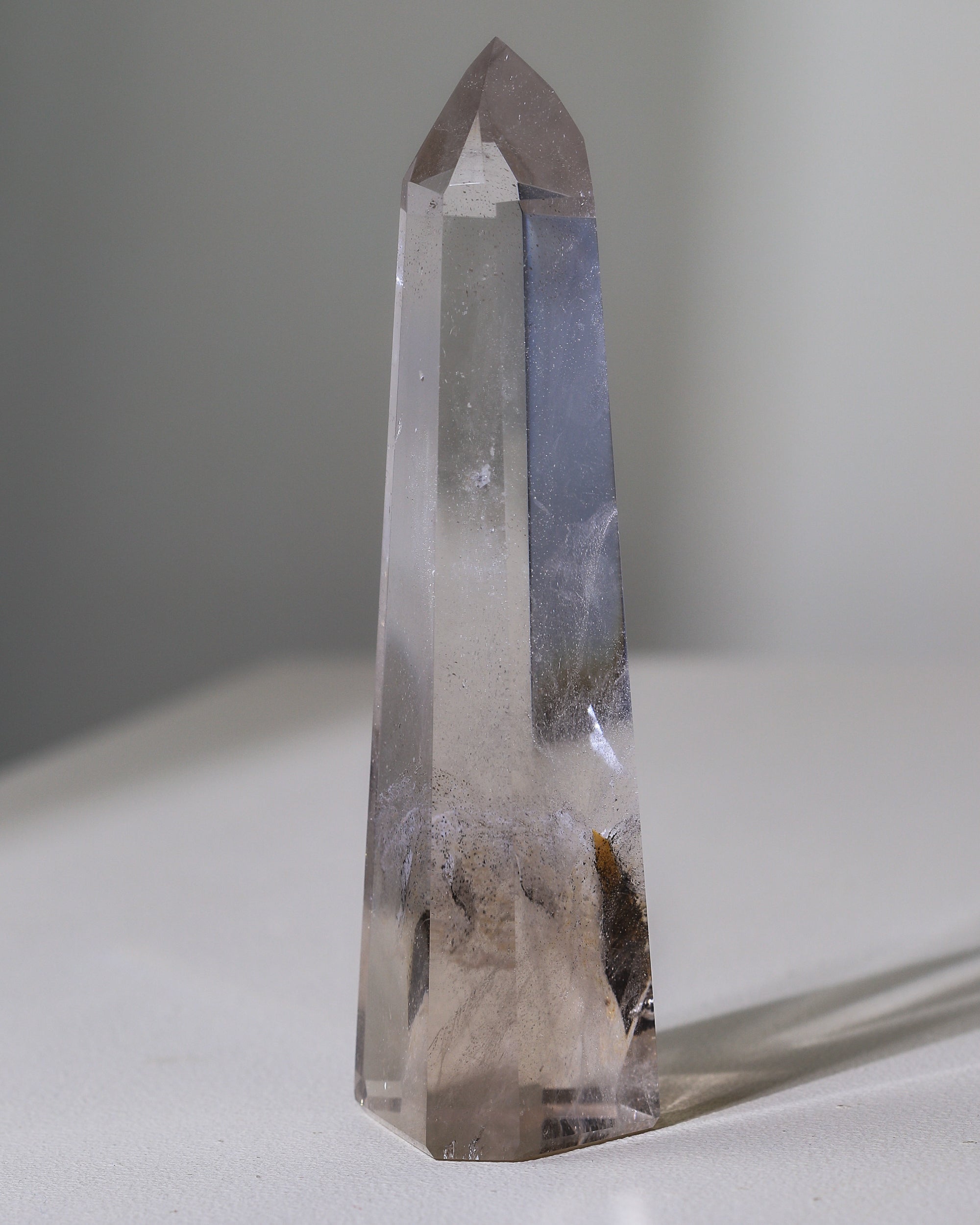 rock crystal point, unique piece