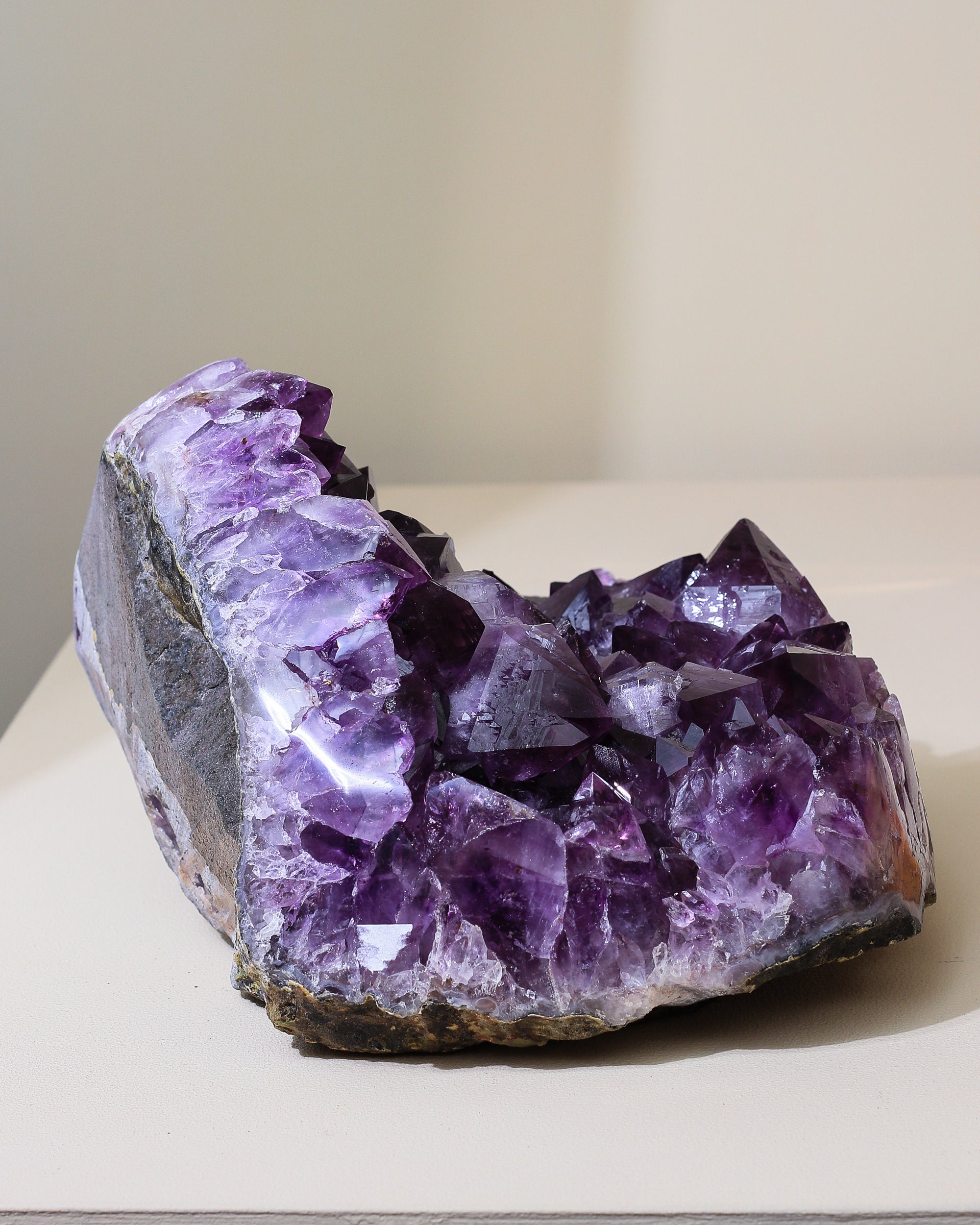 XL Amethyst Crystal, Single Piece