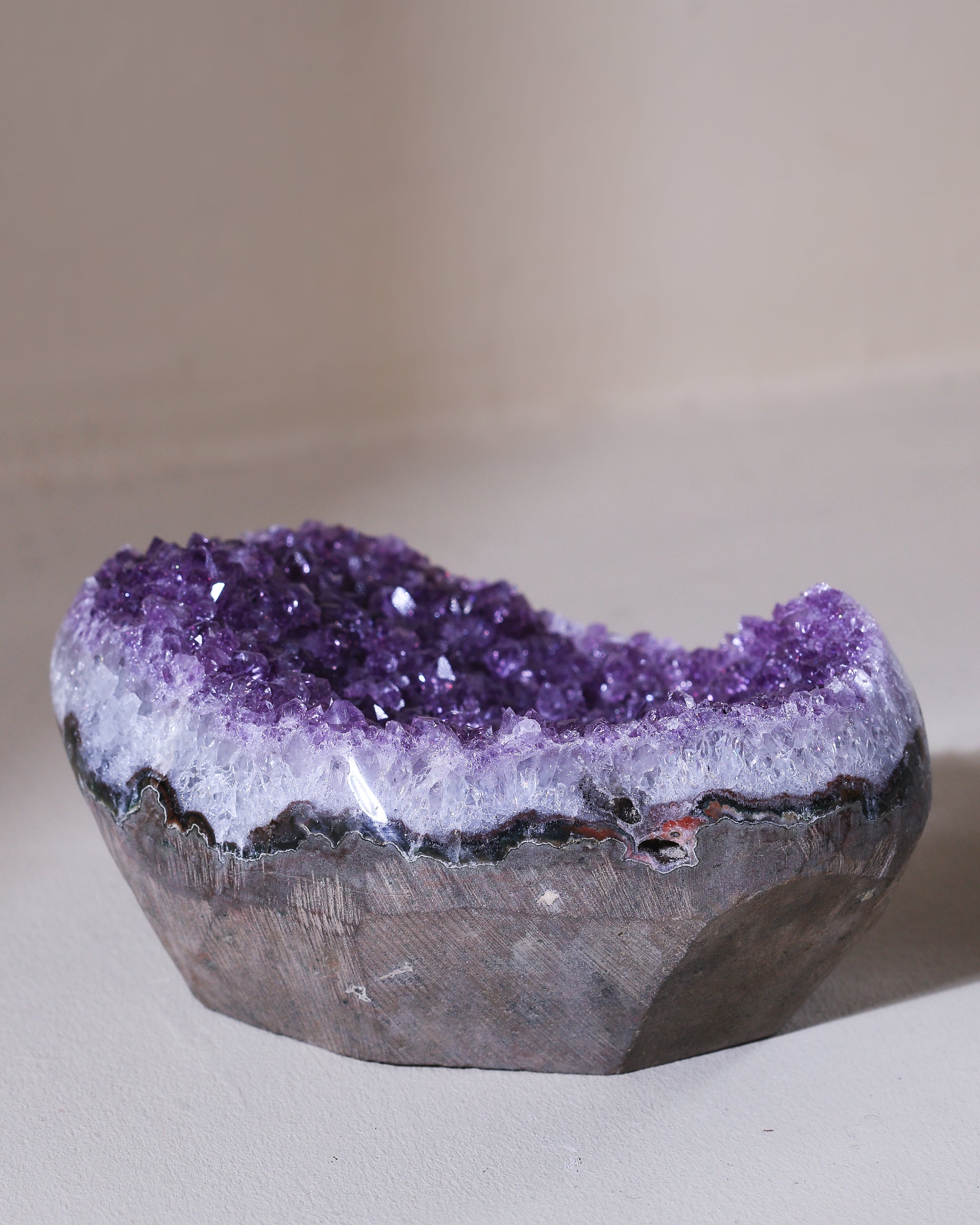 Amethyst Schale, Einzelstück