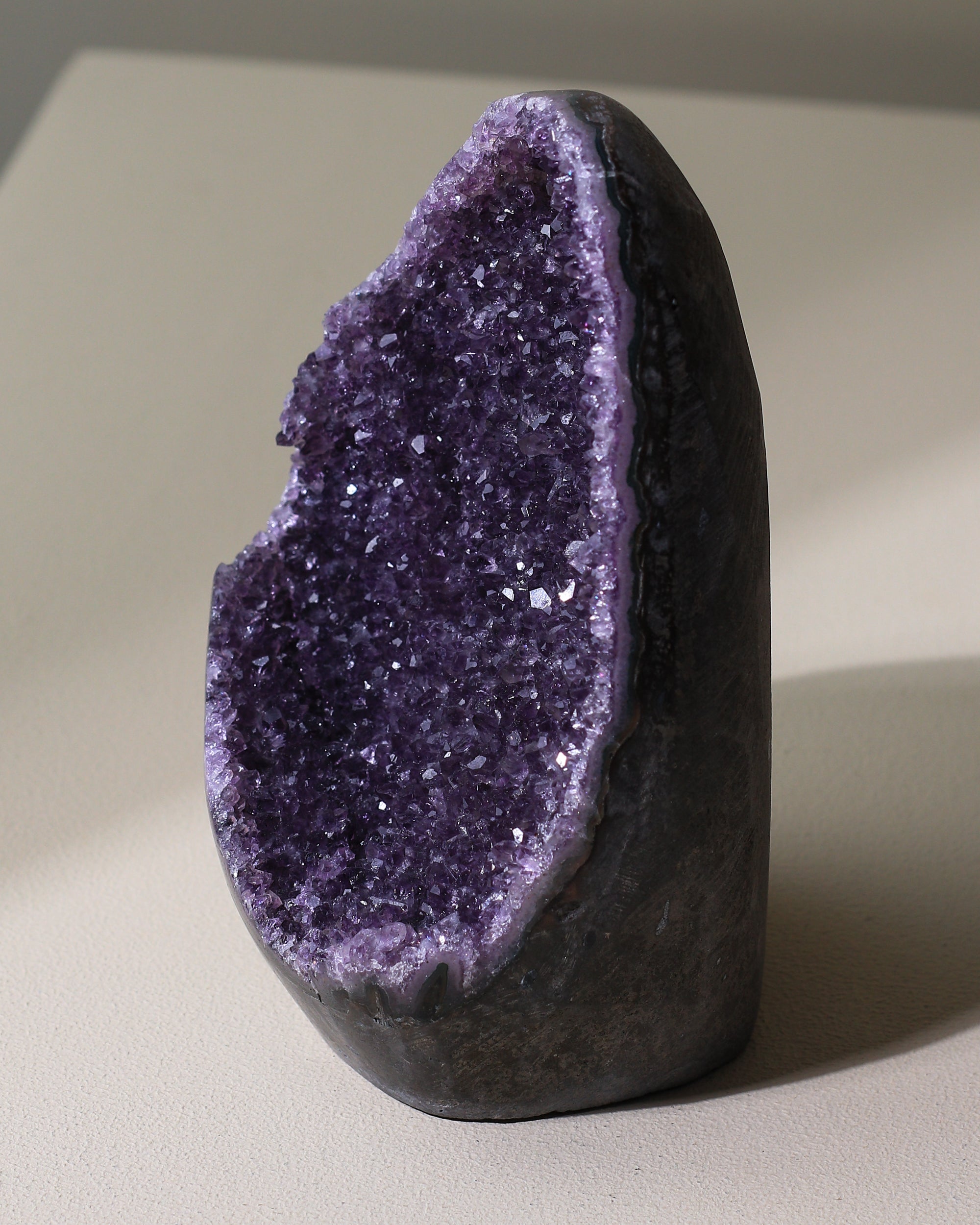 Amethyst crystal, unique piece