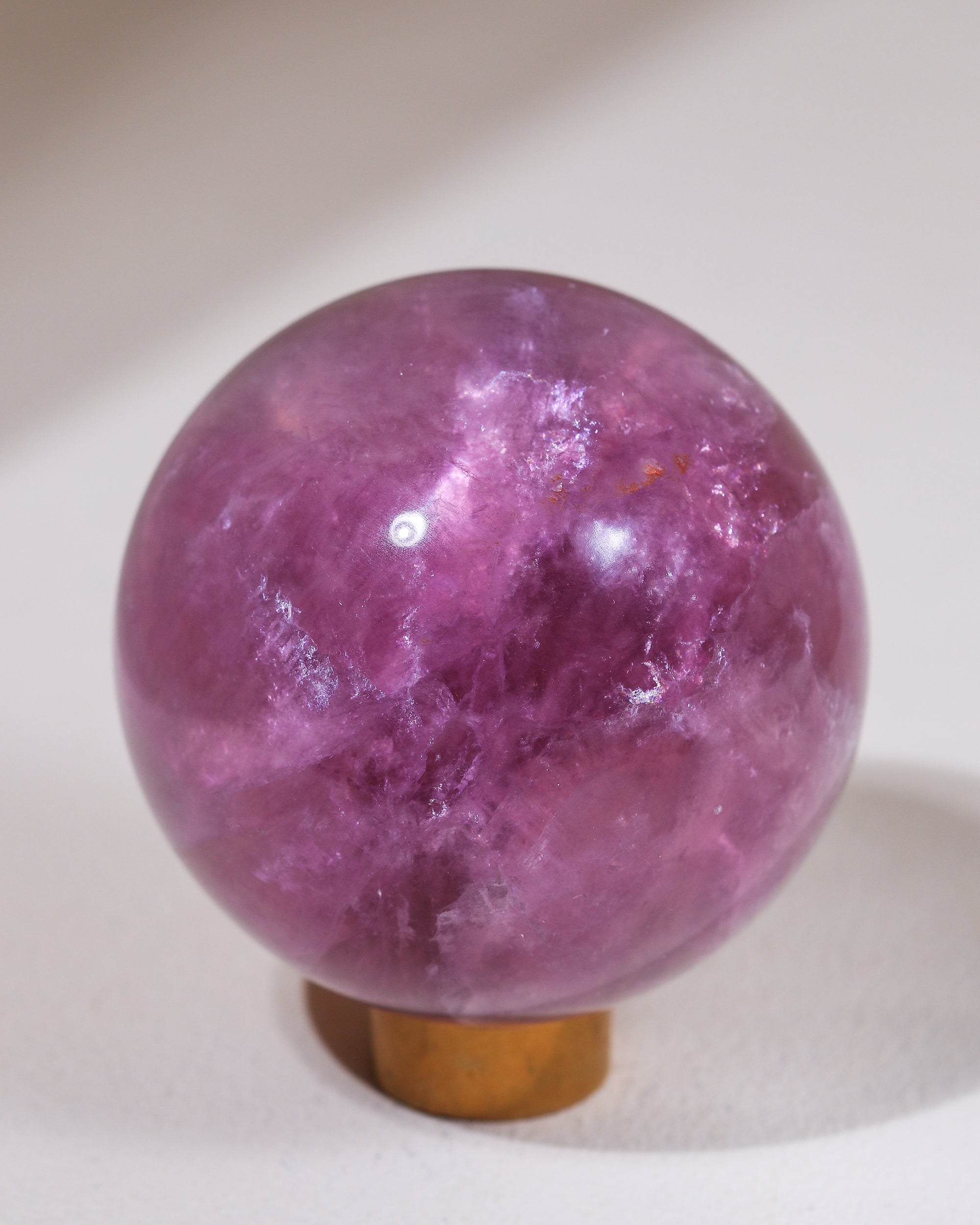 Fluorit Kugel, Einzelstück