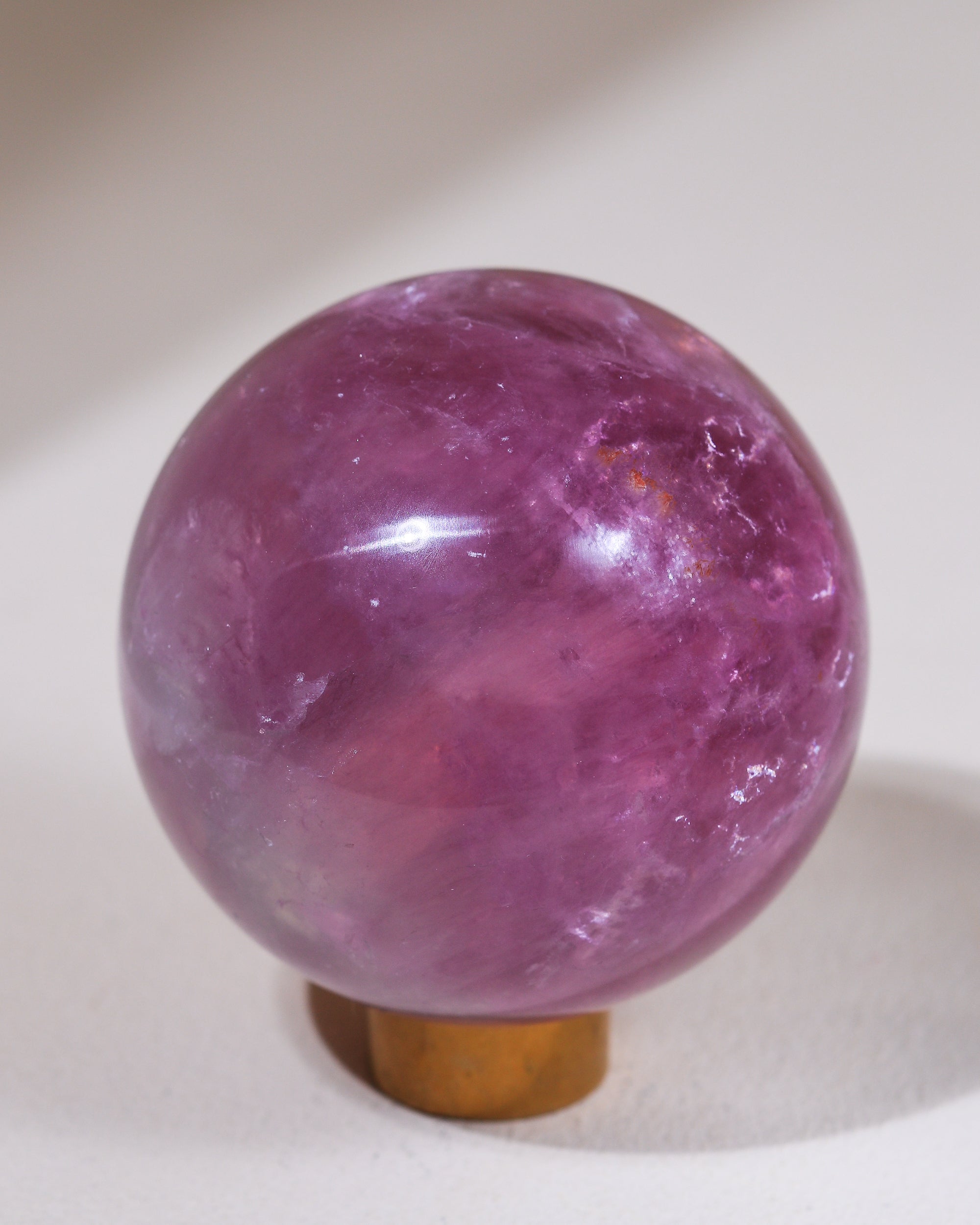 Fluorit Kugel, Einzelstück