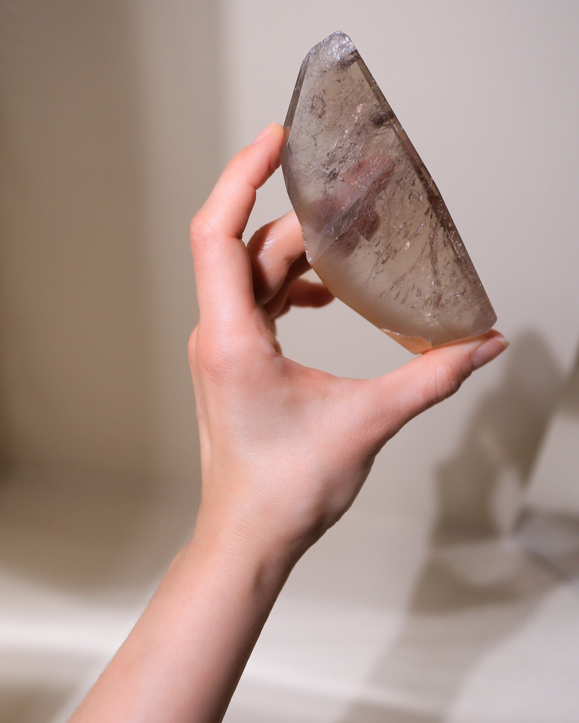 Amphibole Rauchquarz, Einzelstück