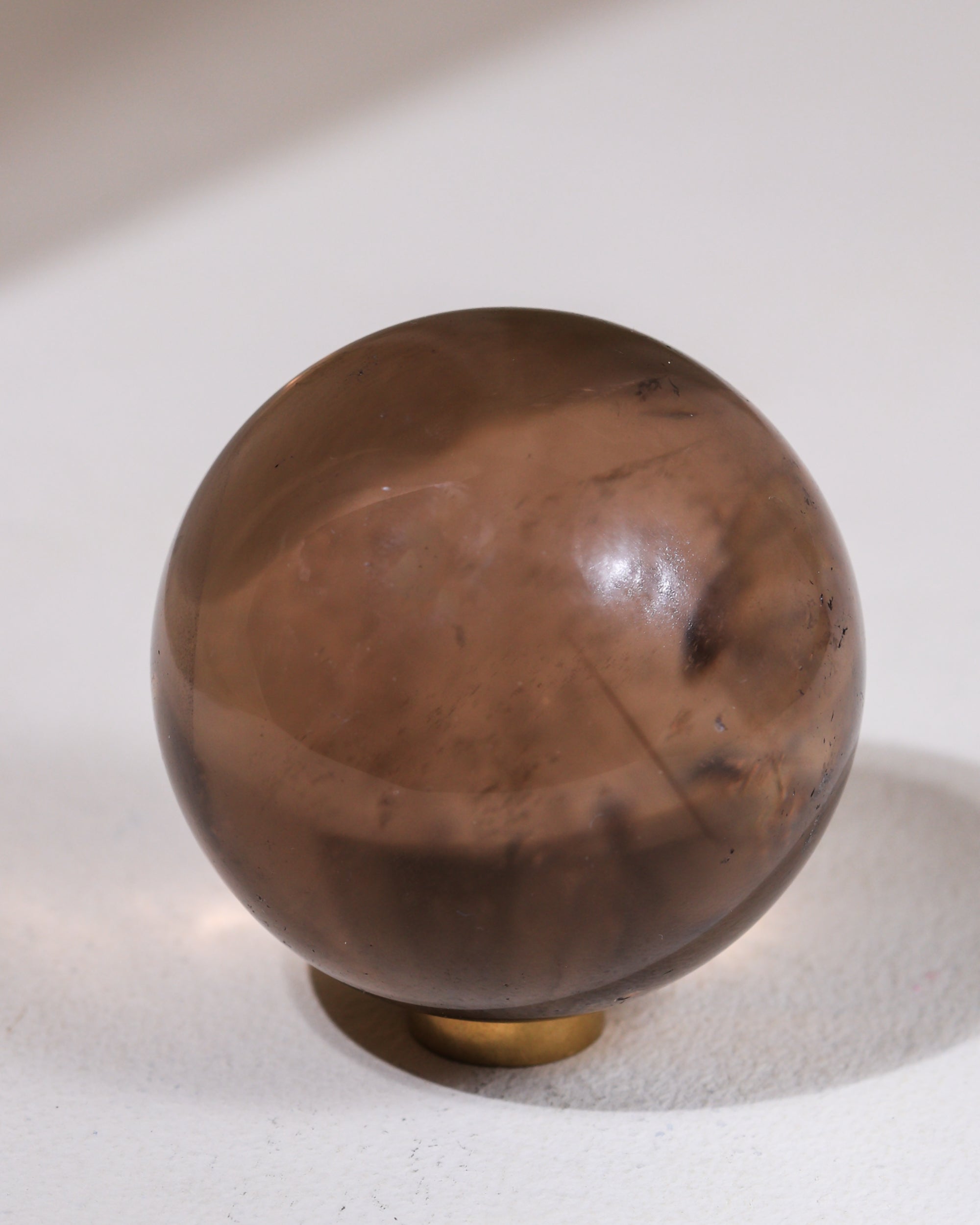 Rauchquarz Kugel, Einzelstück