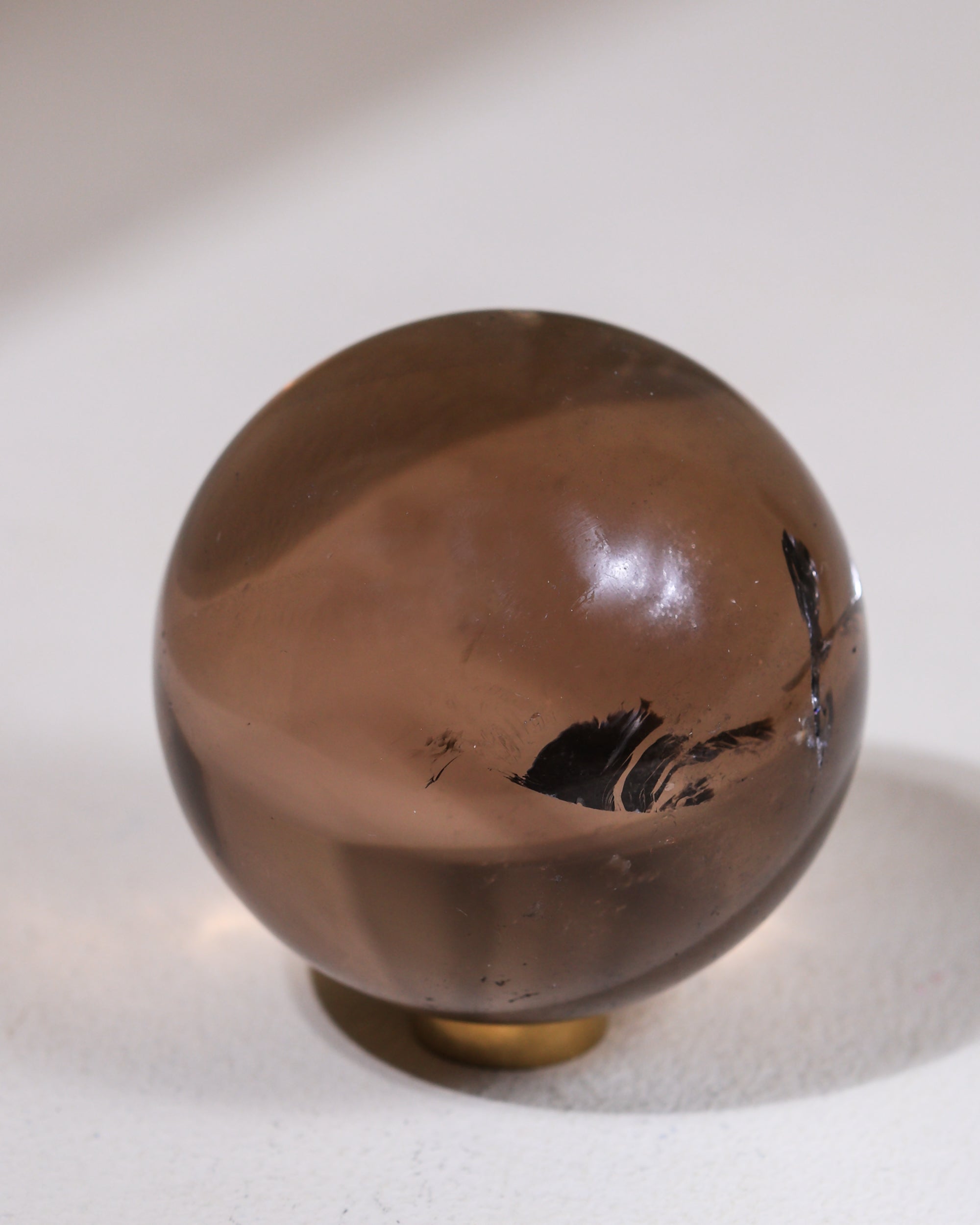 Rauchquarz Kugel, Einzelstück