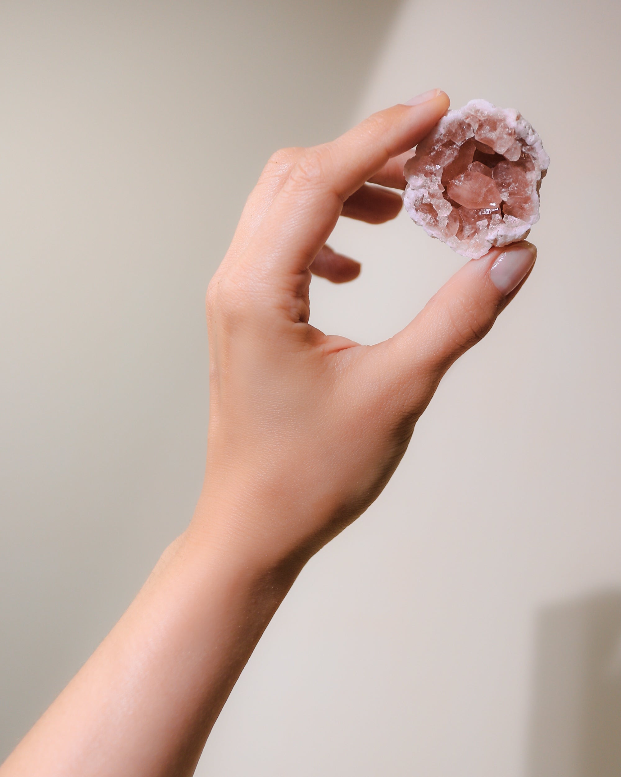 Pink Amethyst Geode