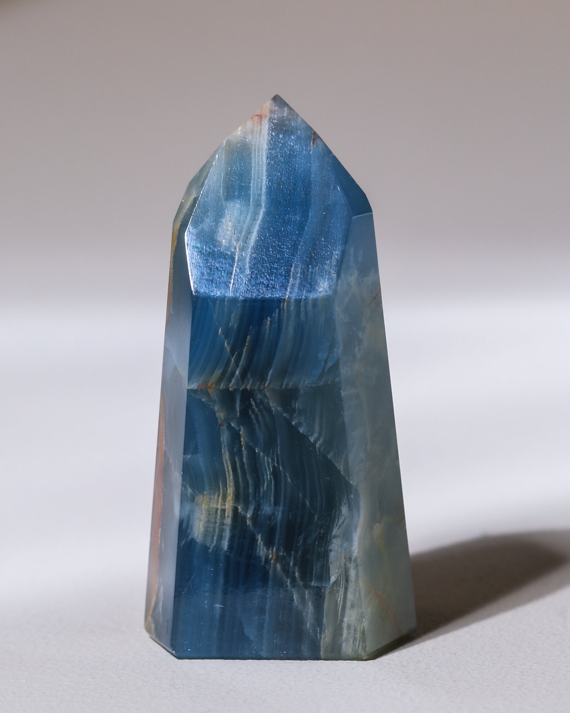 Blue Onyx Calcit, Einzelstück