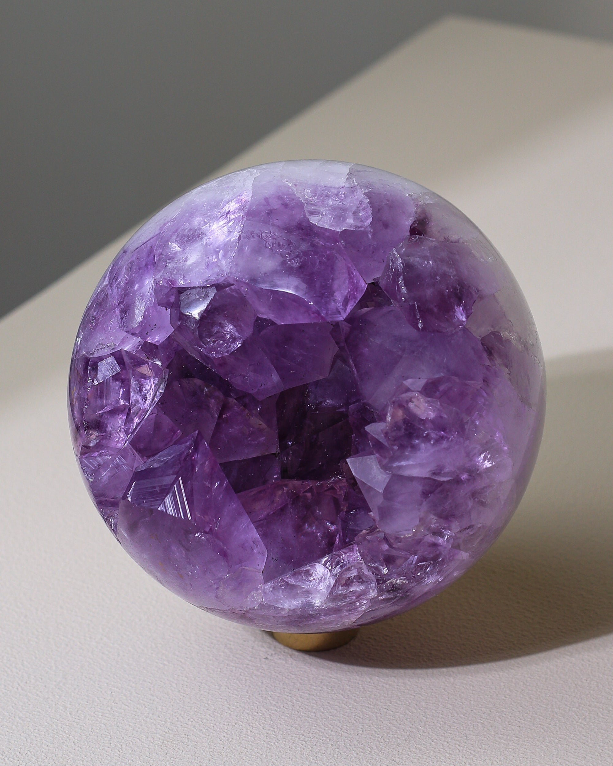 Amethyst Kugel, Einzelstück