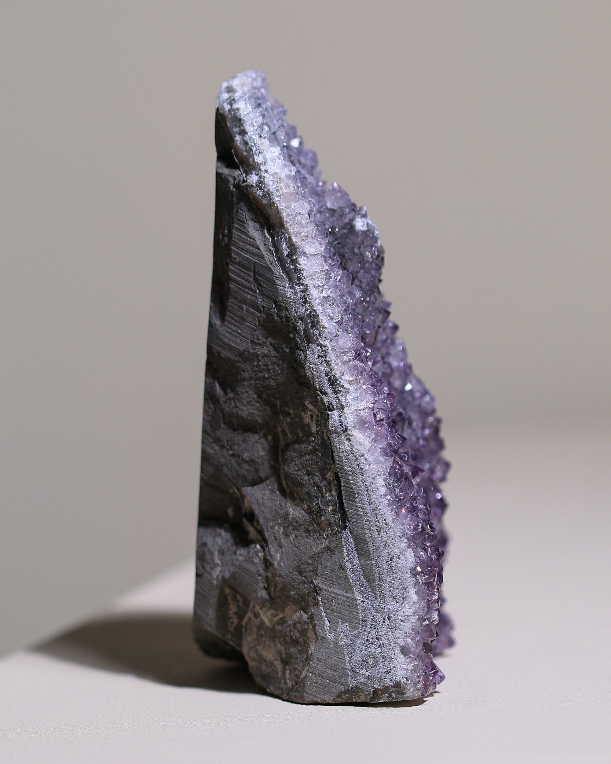 Bicolor Amethyst Kristall, Einzelstück