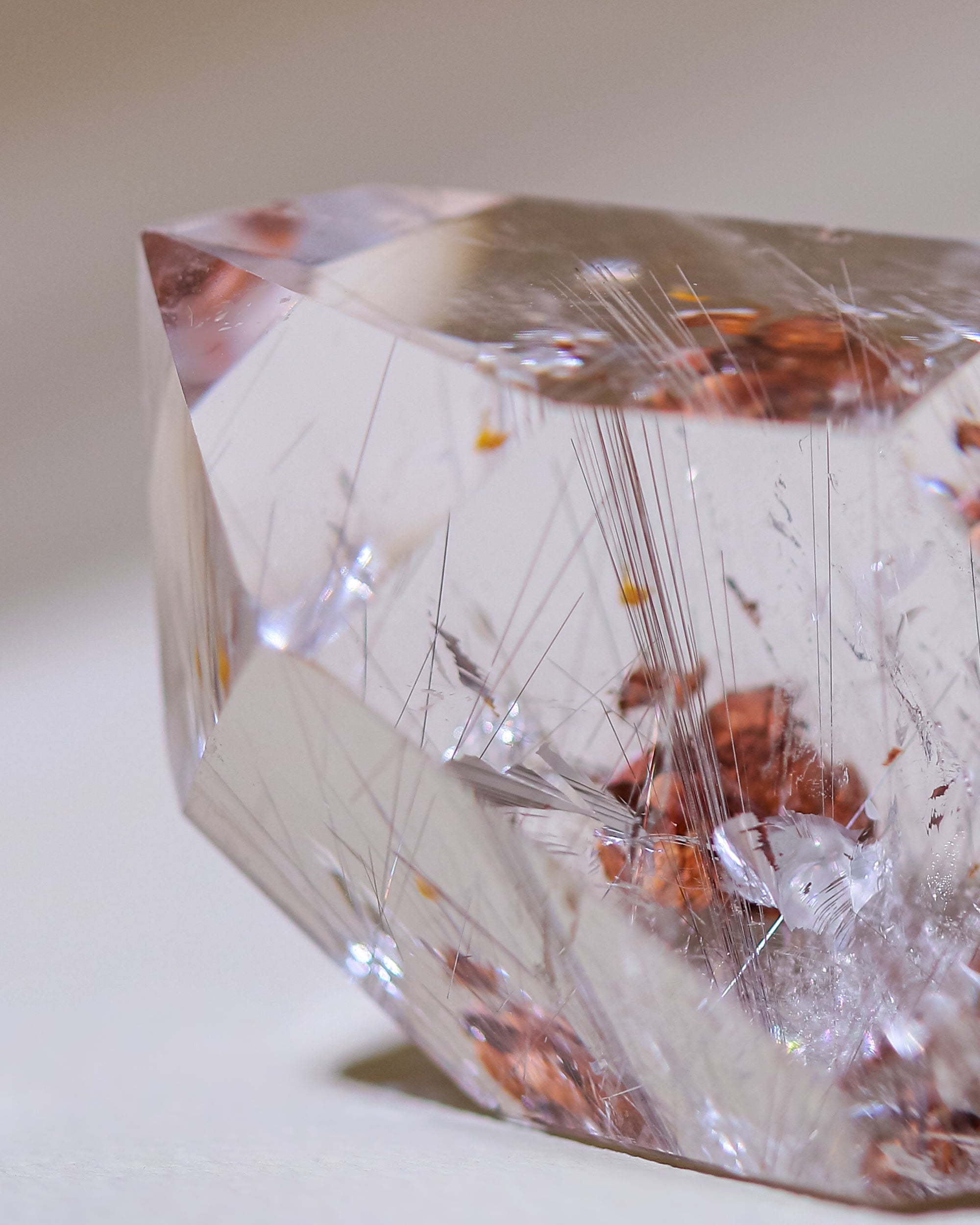 Rutilquarz Doppelspitze, Einzelstück