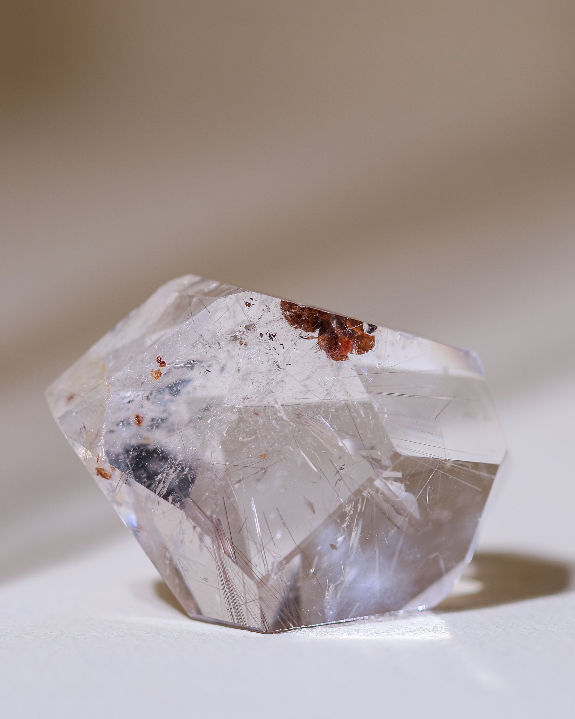 Rutilquarz Doppelspitze, Einzelstück