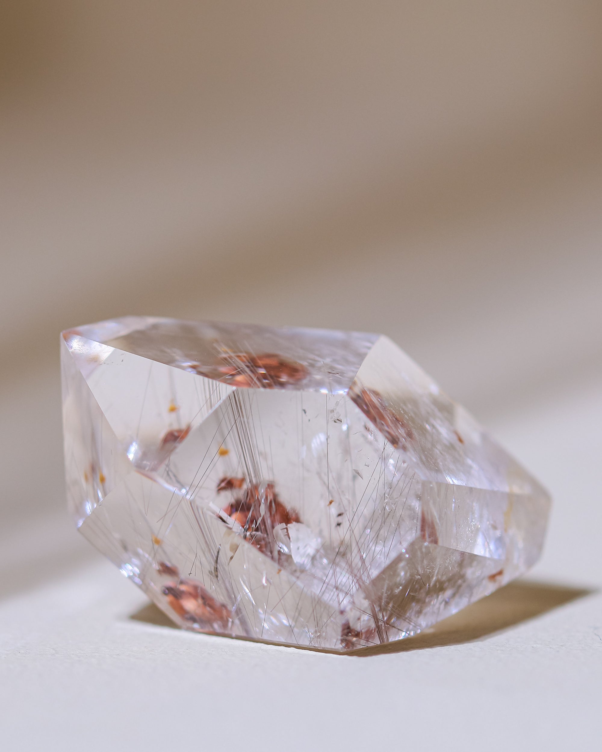 Rutilquarz Doppelspitze, Einzelstück