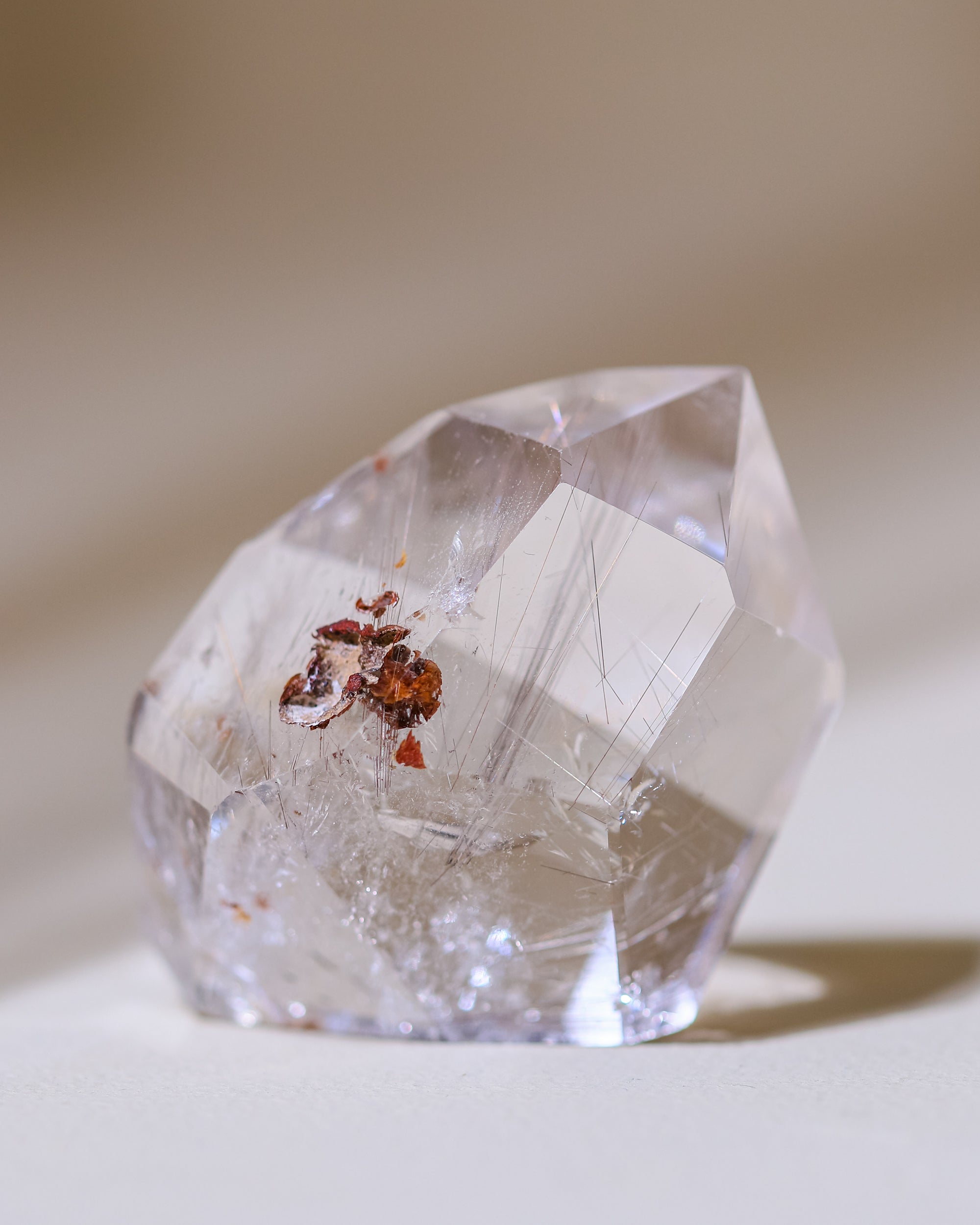 Rutilquarz Doppelspitze, Einzelstück