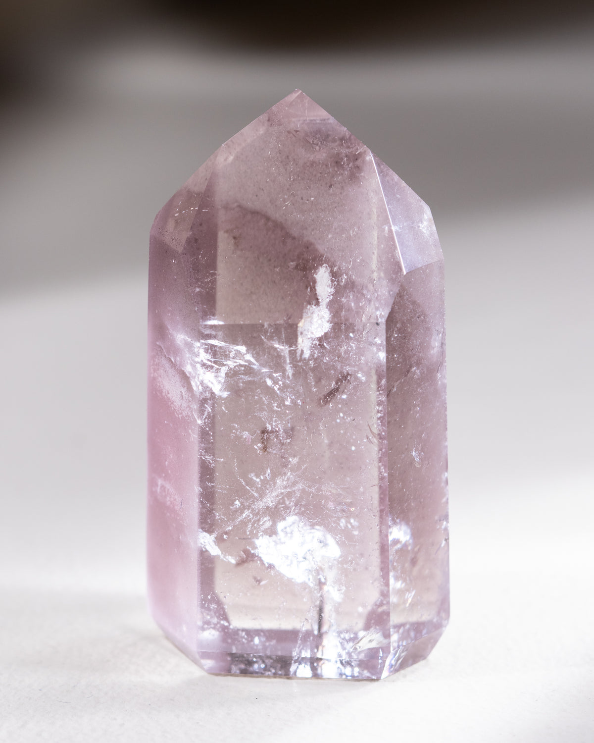 Lithium Quarz Spitze, Einzelstück