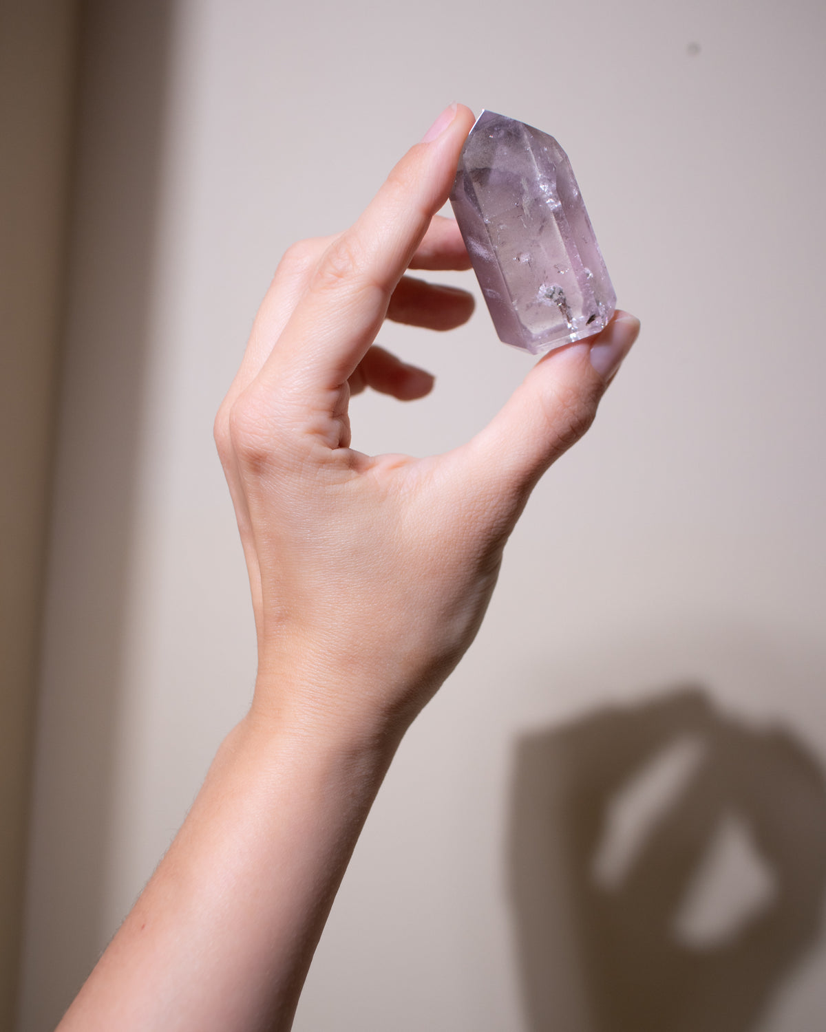 Lithium Quarz Spitze, Einzelstück