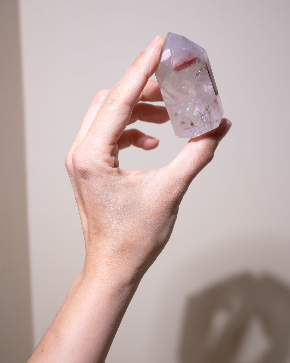 Lithium Quarz Spitze, Einzelstück