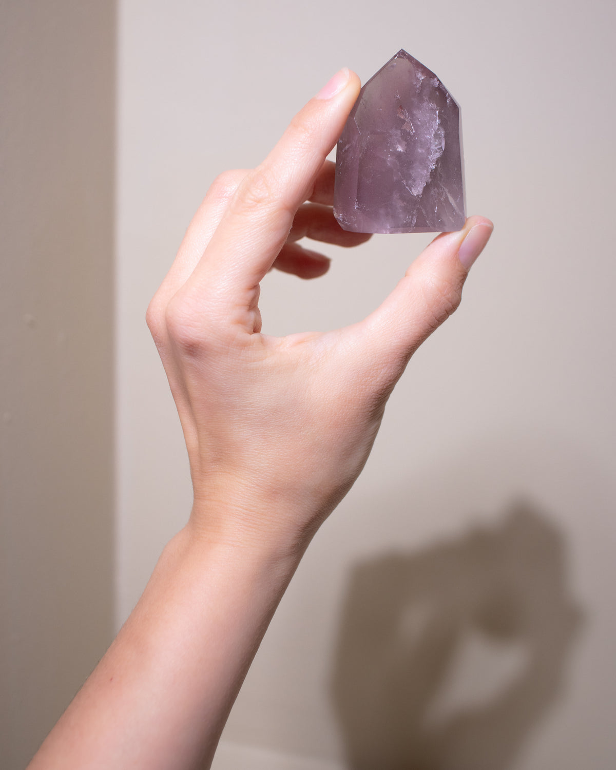 Lithium Quarz Spitze, Einzelstück