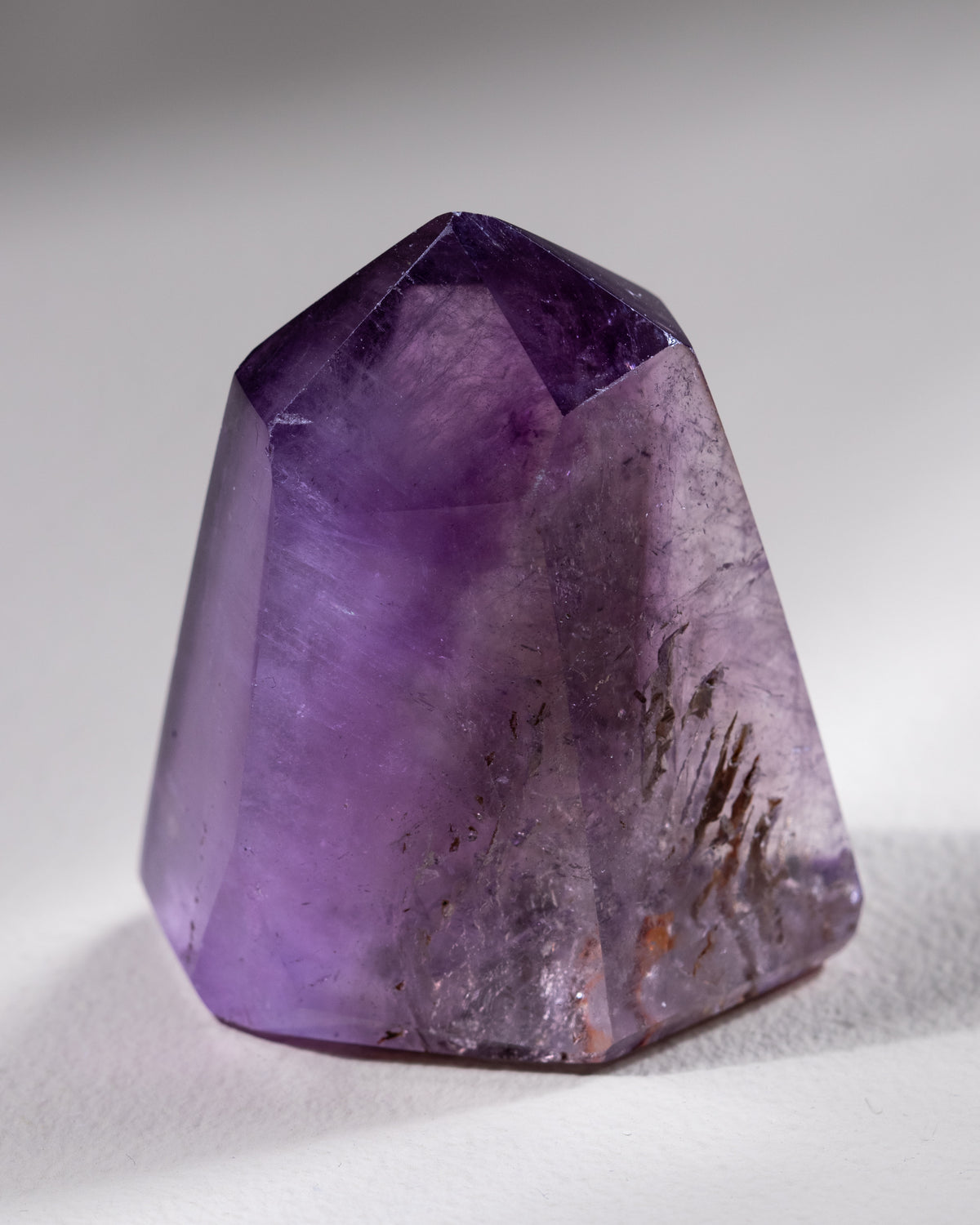 Smoky Amethyst Spitze, Einzelstück