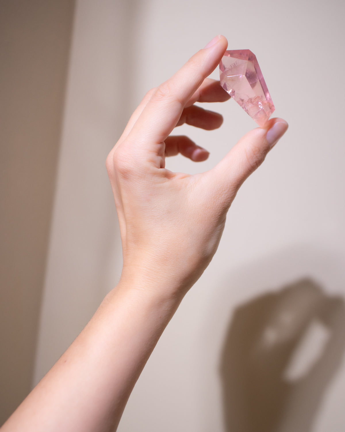 Rosenquarz ("Dream Rose Quartz"), Einzelstück