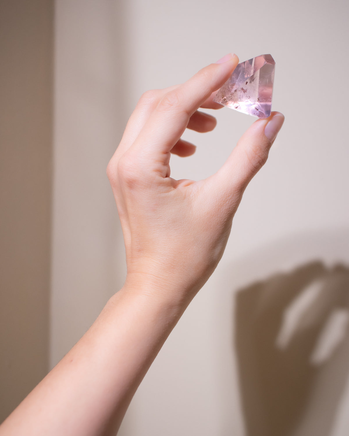 Rosenquarz ("Dream Rose Quartz"), Einzelstück