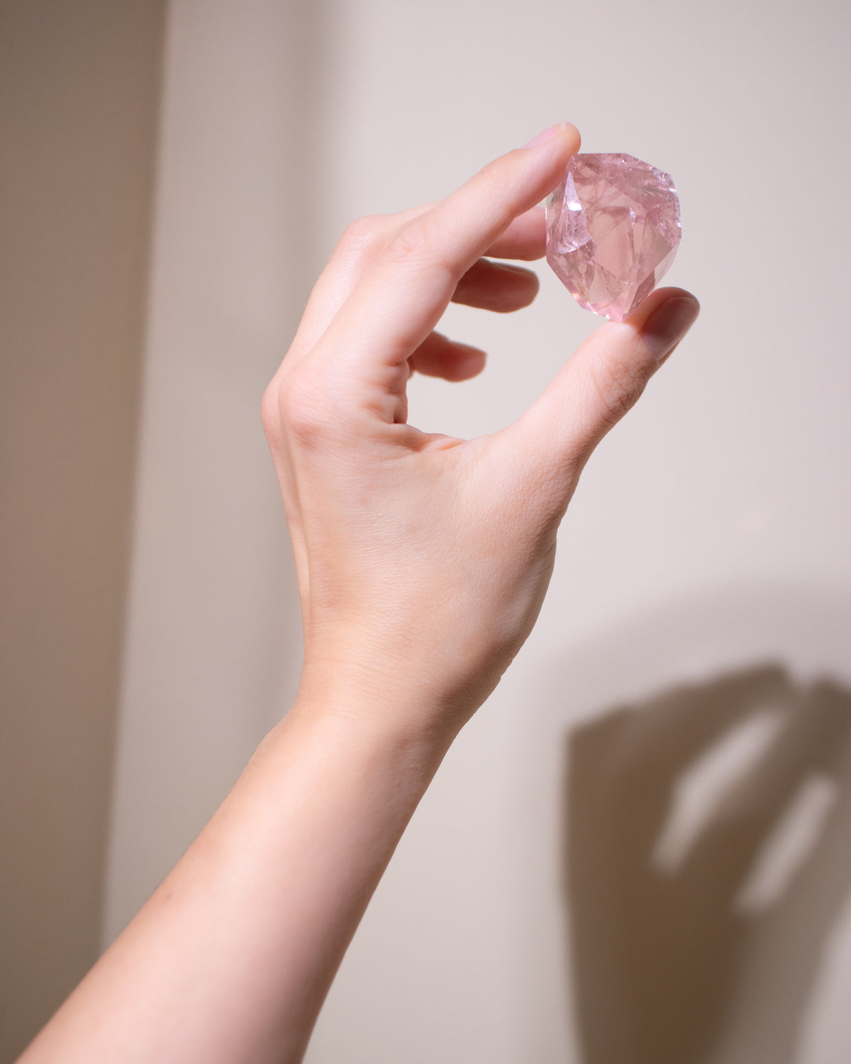Rosenquarz ("Dream Rose Quartz"), Einzelstück