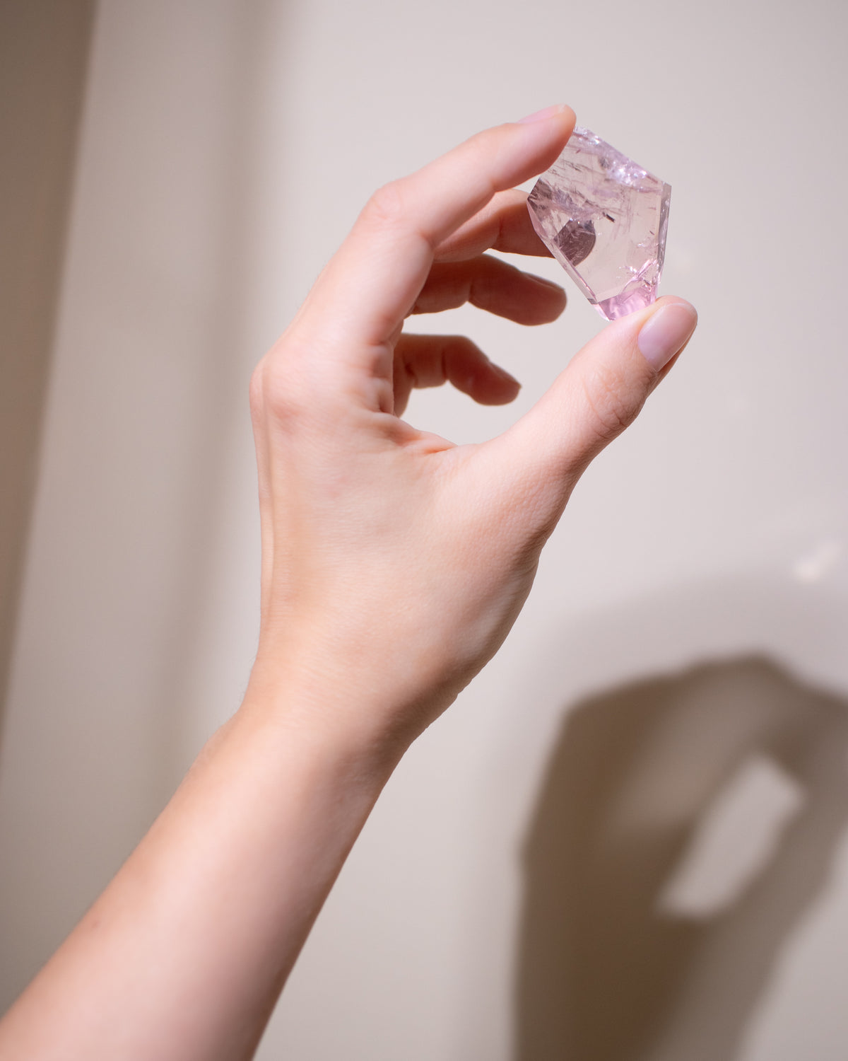 Rosenquarz ("Dream Rose Quartz"), Einzelstück