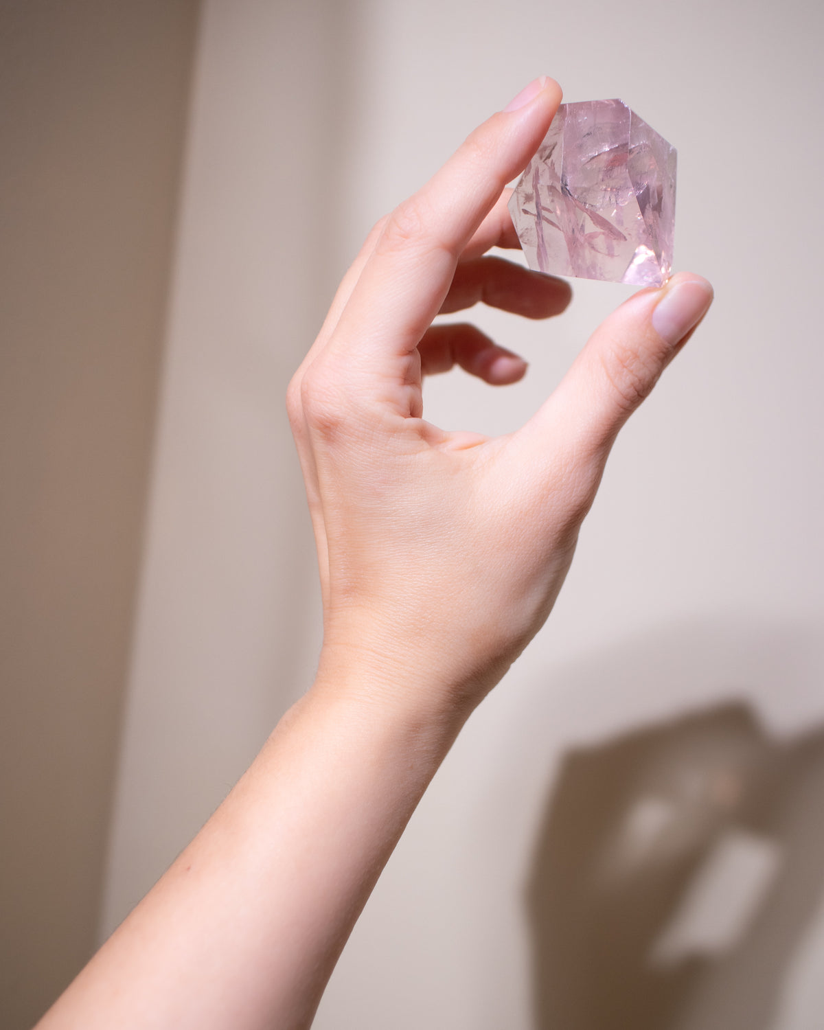 Rosenquarz ("Dream Rose Quartz"), Einzelstück