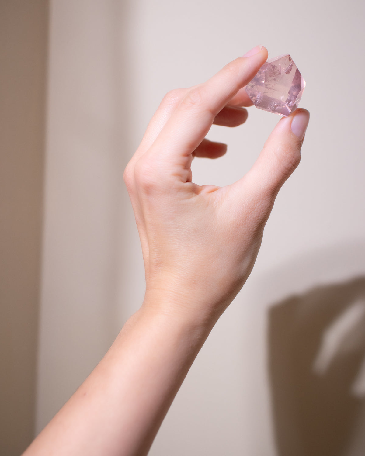 Rosenquarz ("Dream Rose Quartz"), Einzelstück