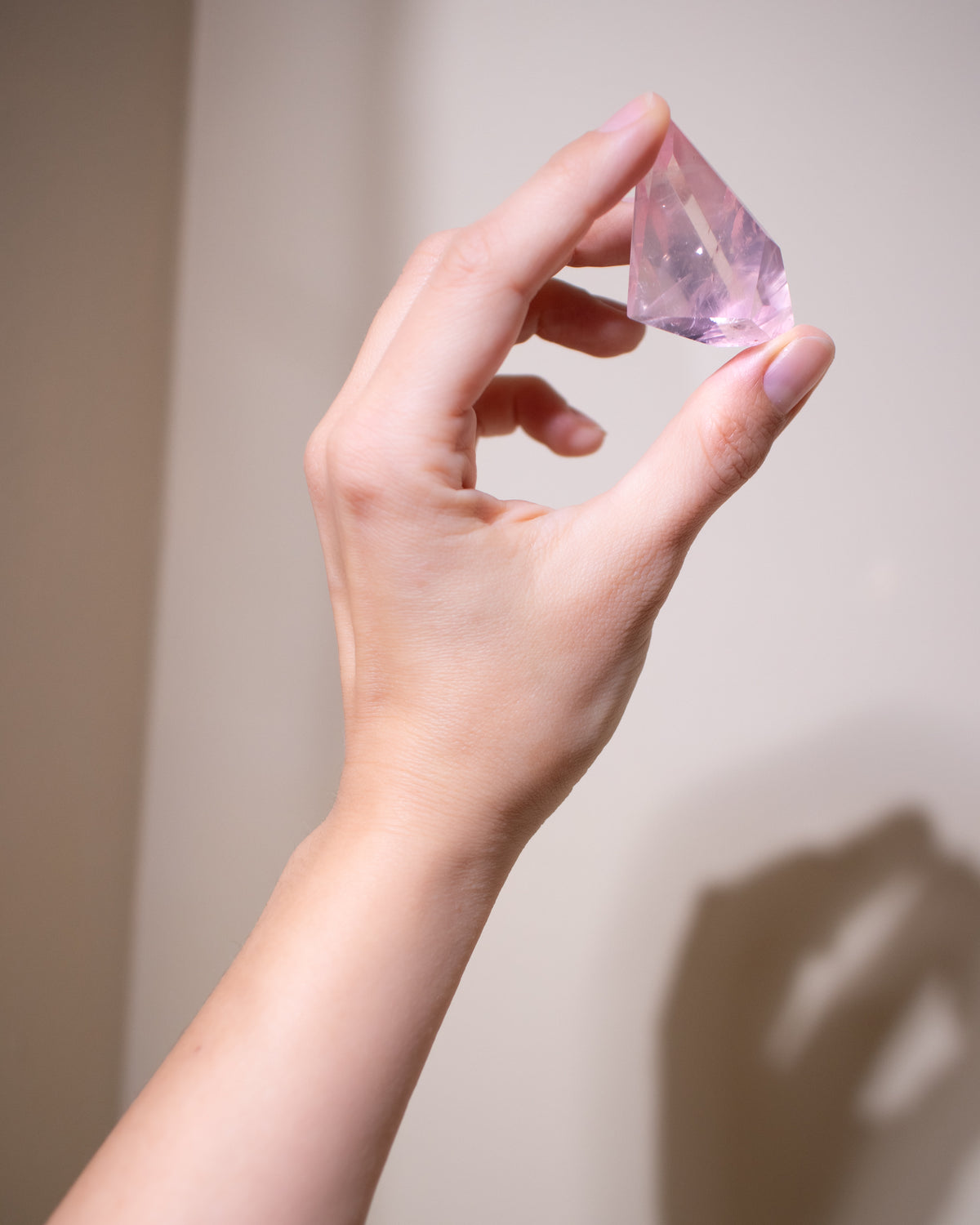 Rosenquarz ("Dream Rose Quartz"), Einzelstück