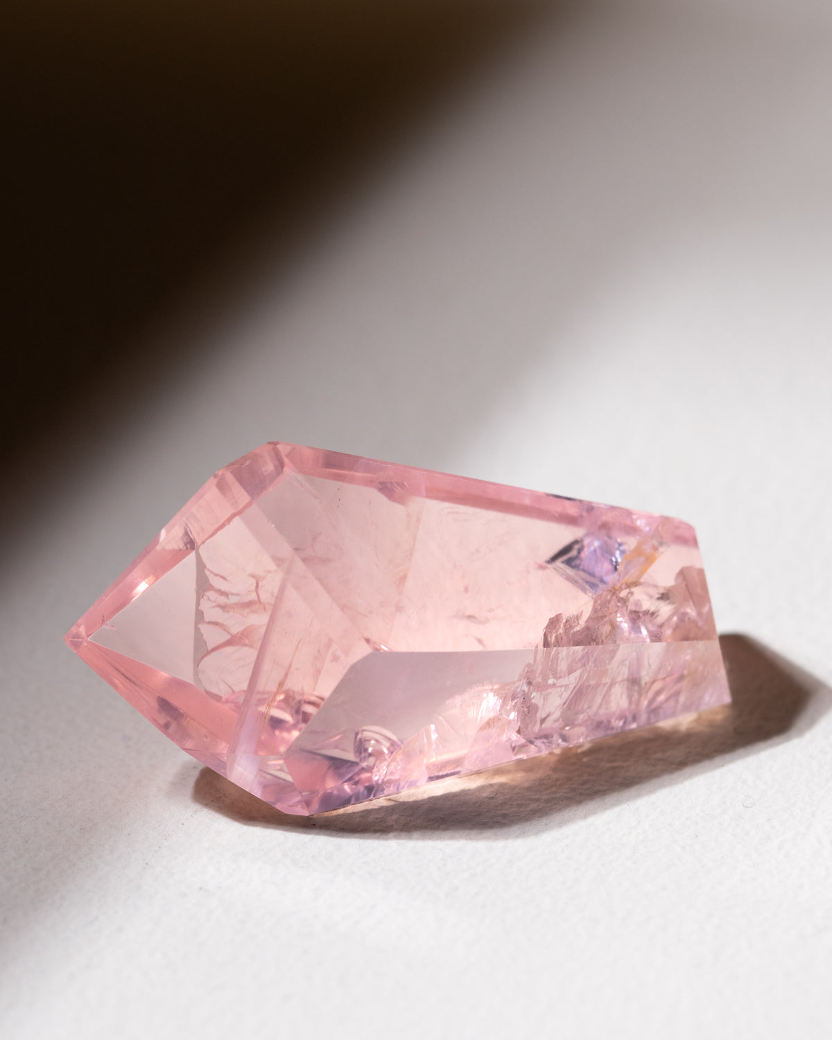 Rosenquarz ("Dream Rose Quartz"), Einzelstück