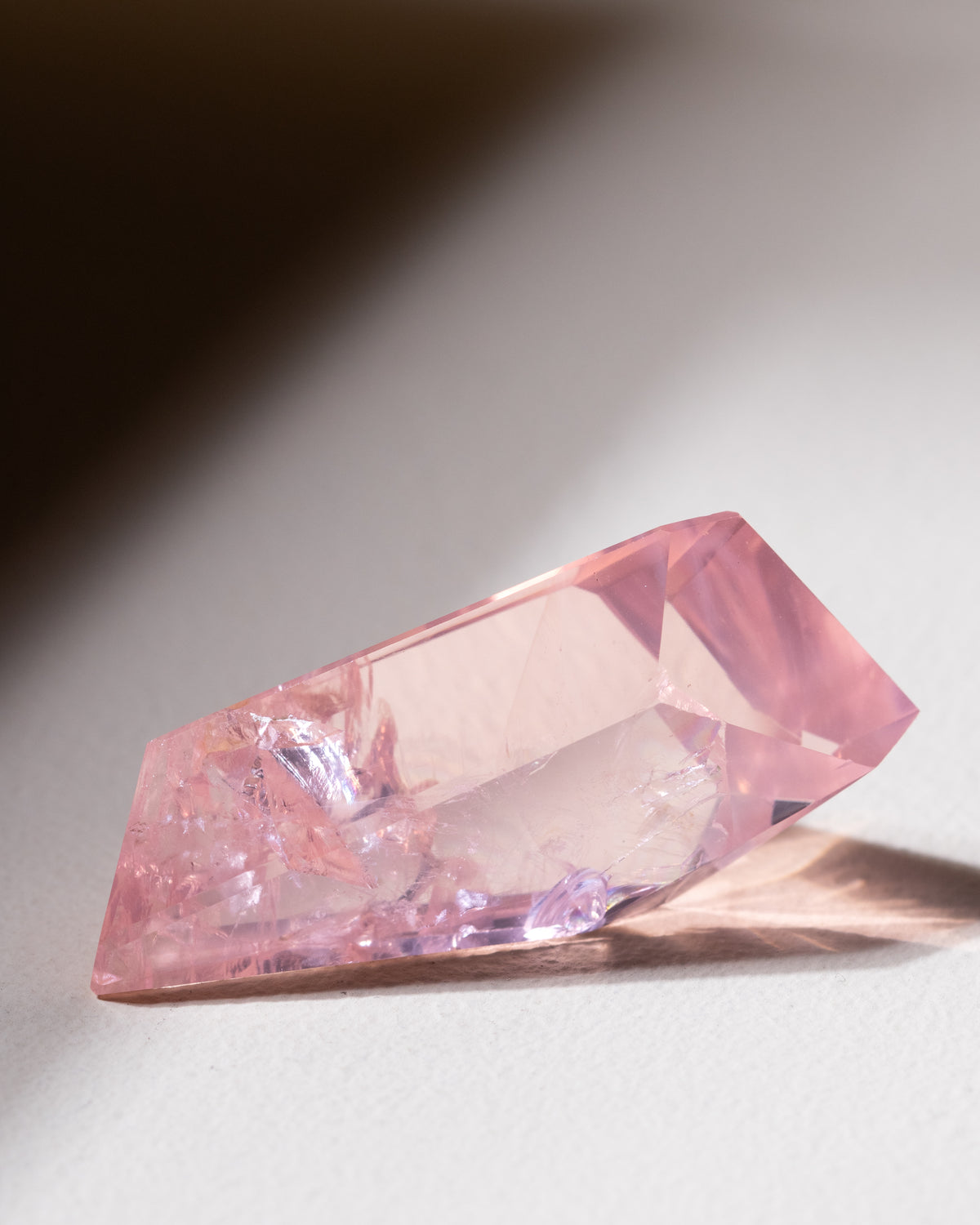 Rosenquarz ("Dream Rose Quartz"), Einzelstück