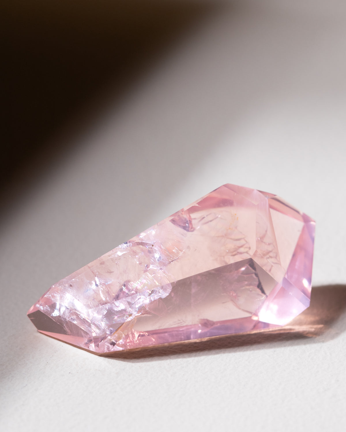 Rosenquarz ("Dream Rose Quartz"), Einzelstück