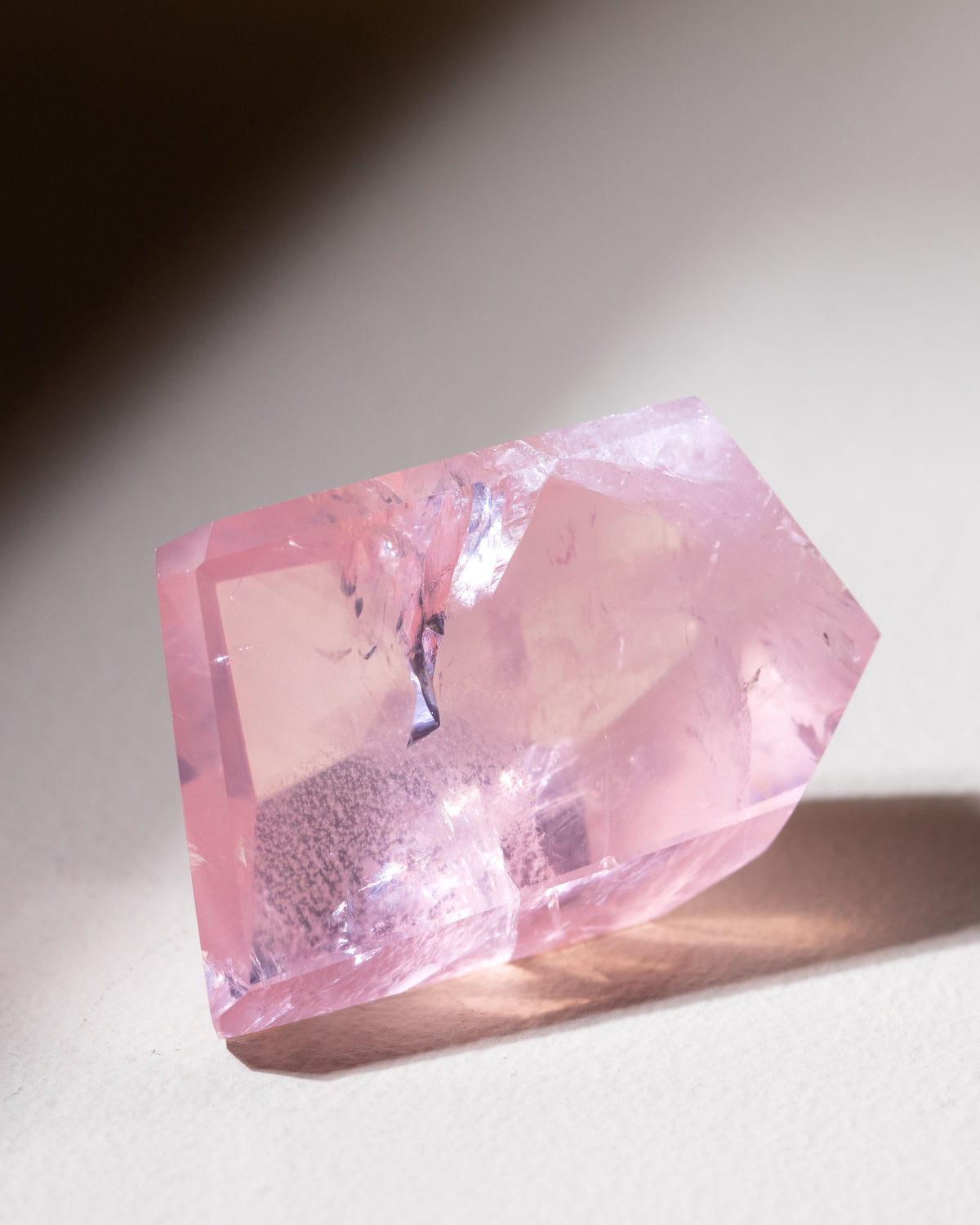Rosenquarz ("Dream Rose Quartz"), Einzelstück