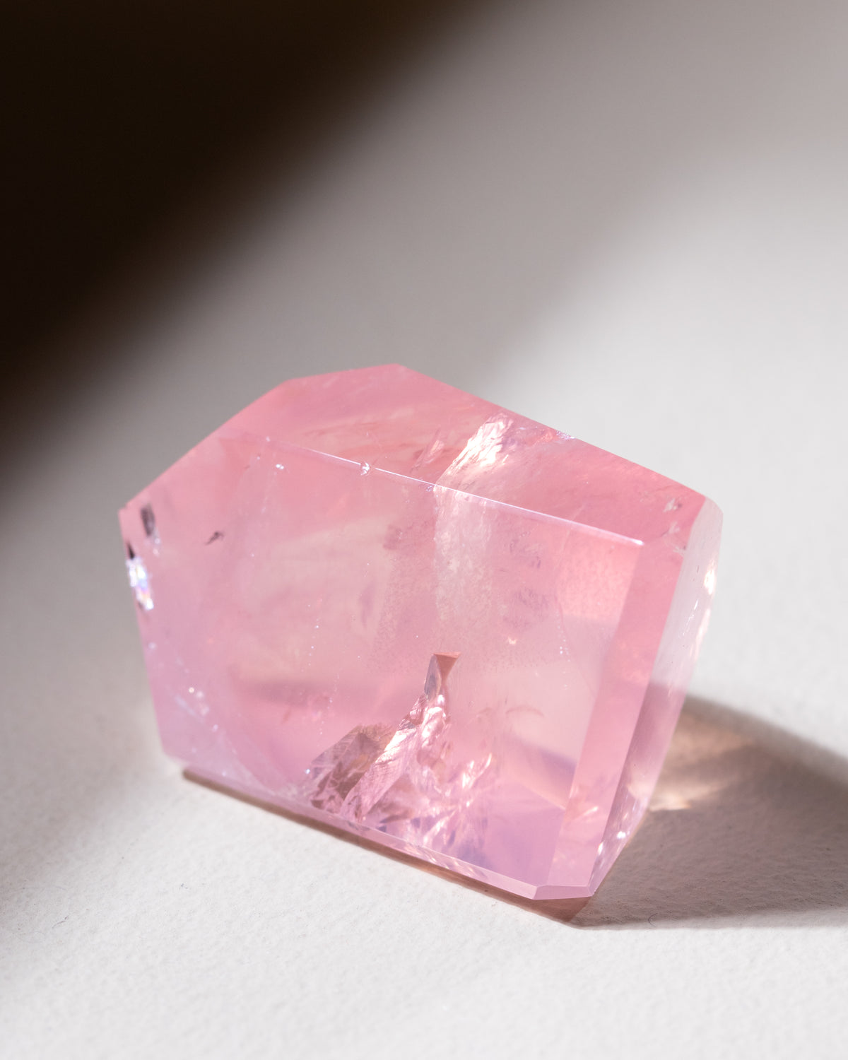 Rosenquarz ("Dream Rose Quartz"), Einzelstück