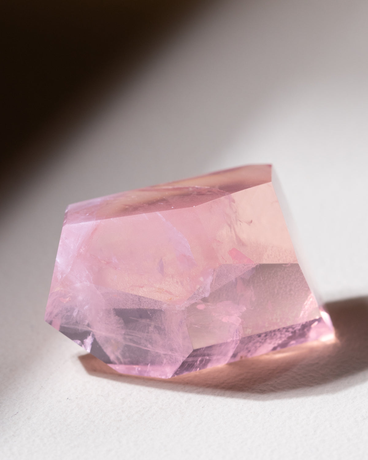 Rosenquarz ("Dream Rose Quartz"), Einzelstück