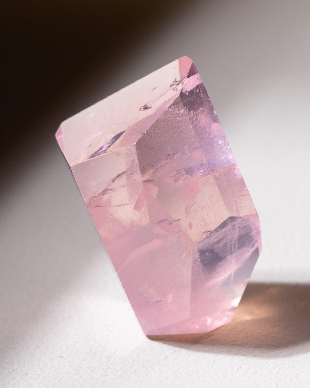 Rosenquarz ("Dream Rose Quartz"), Einzelstück
