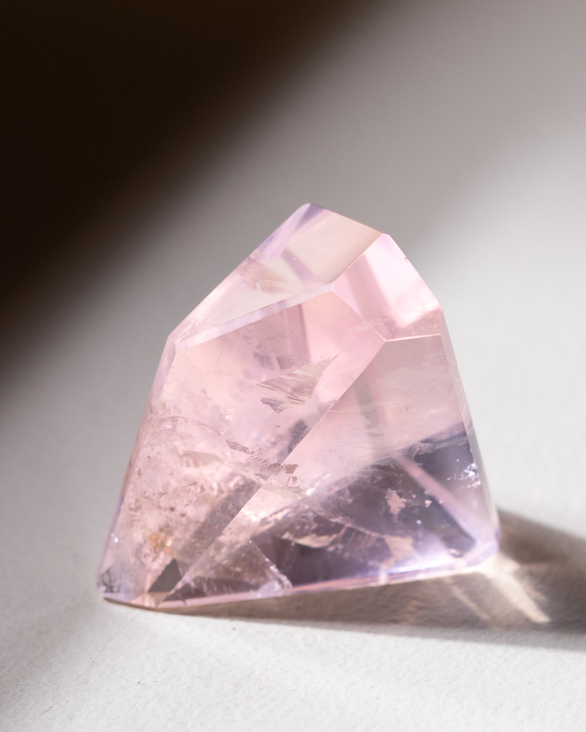 Rosenquarz ("Dream Rose Quartz"), Einzelstück