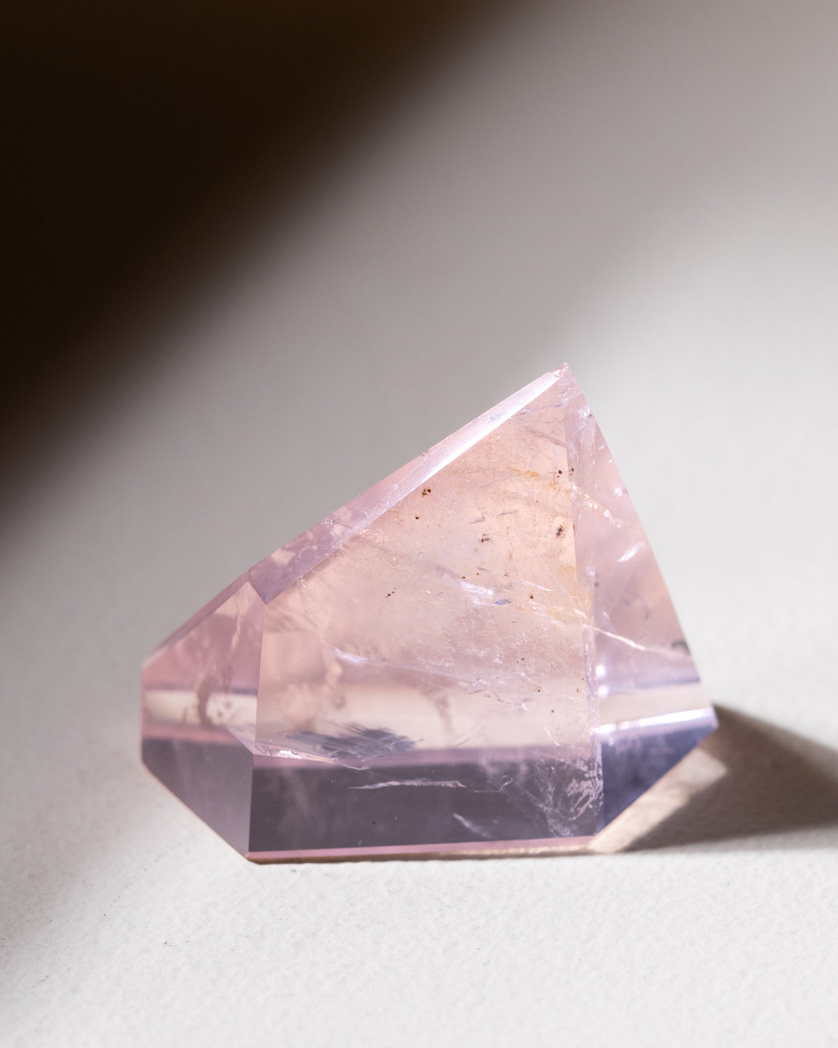 Rosenquarz ("Dream Rose Quartz"), Einzelstück
