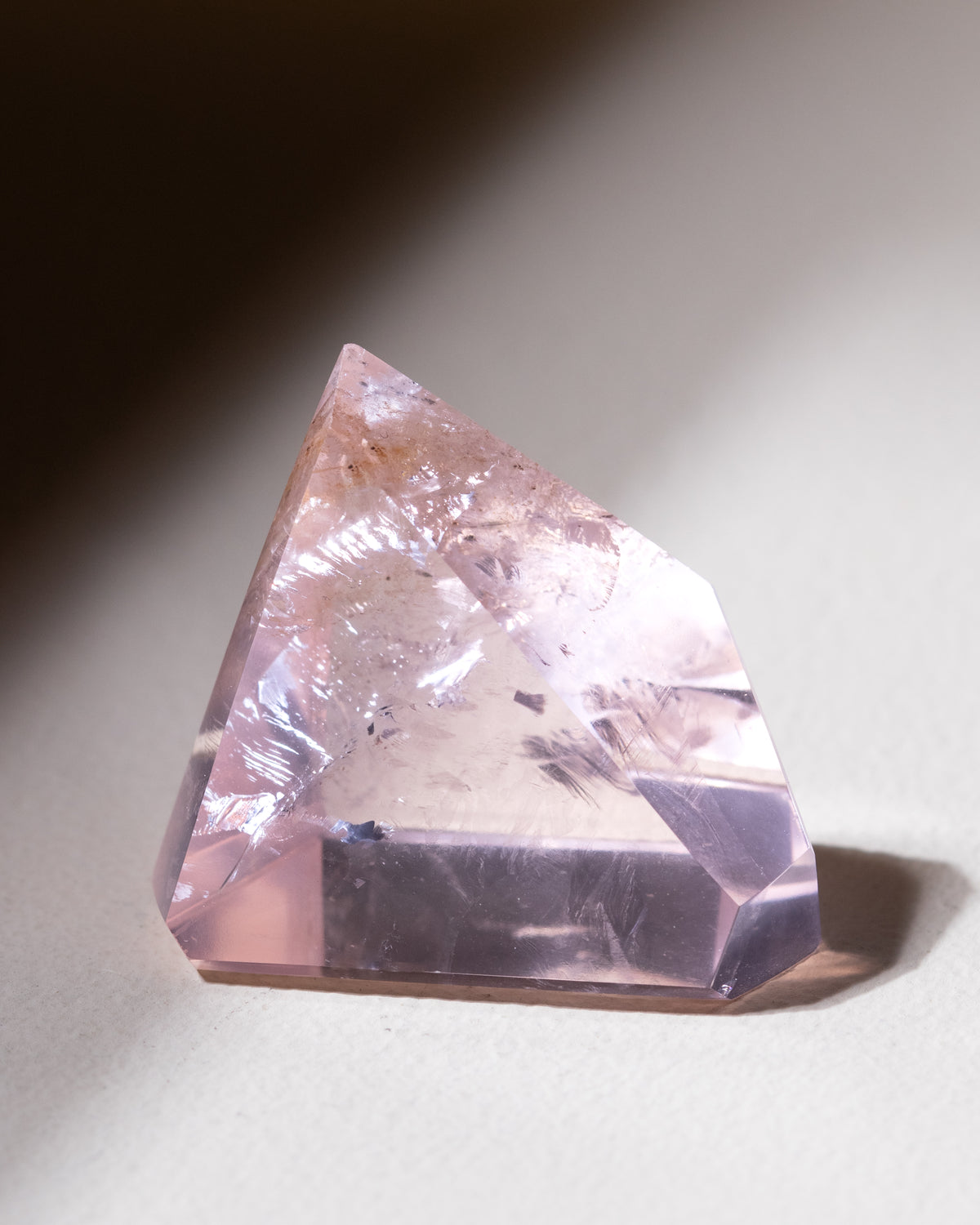 Rosenquarz ("Dream Rose Quartz"), Einzelstück