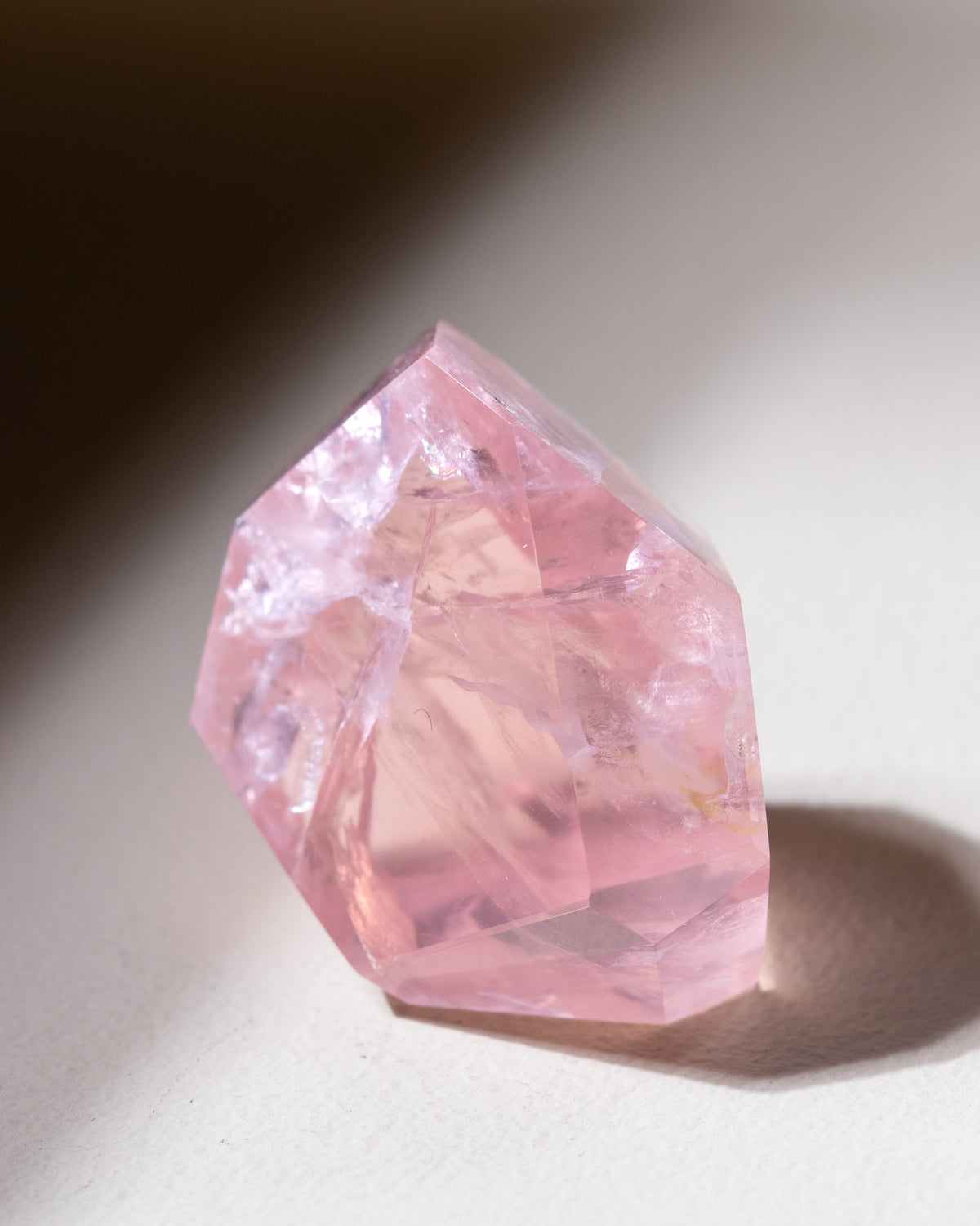 Rosenquarz ("Dream Rose Quartz"), Einzelstück