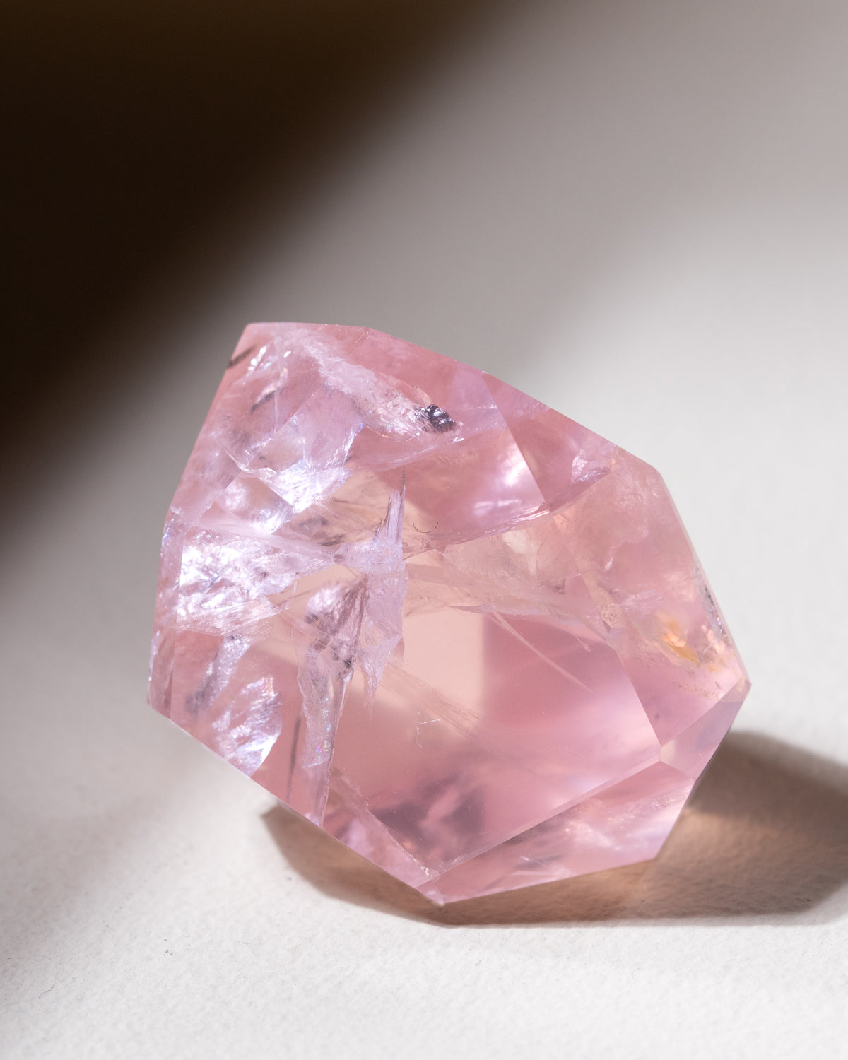 Rosenquarz ("Dream Rose Quartz"), Einzelstück