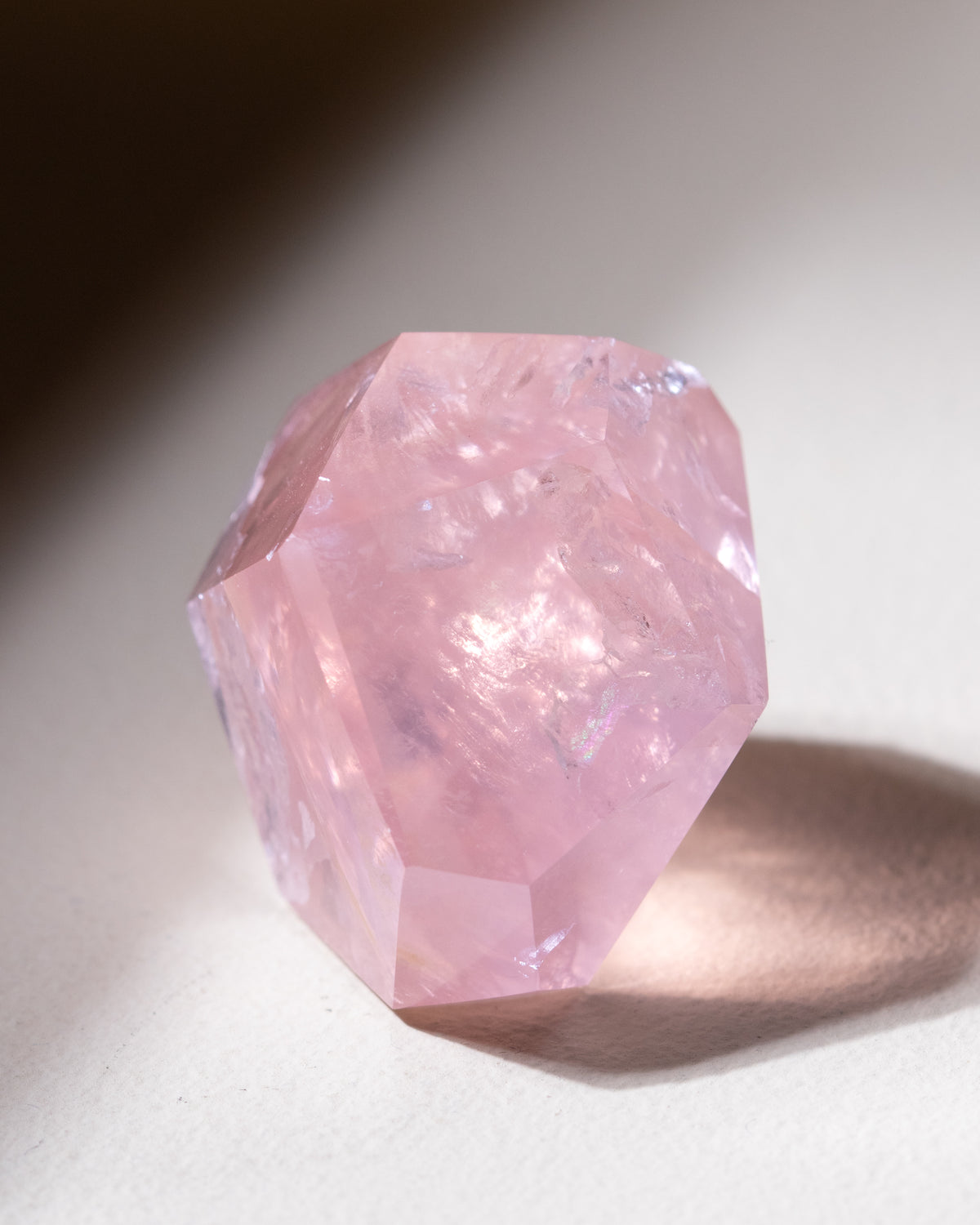 Rosenquarz ("Dream Rose Quartz"), Einzelstück
