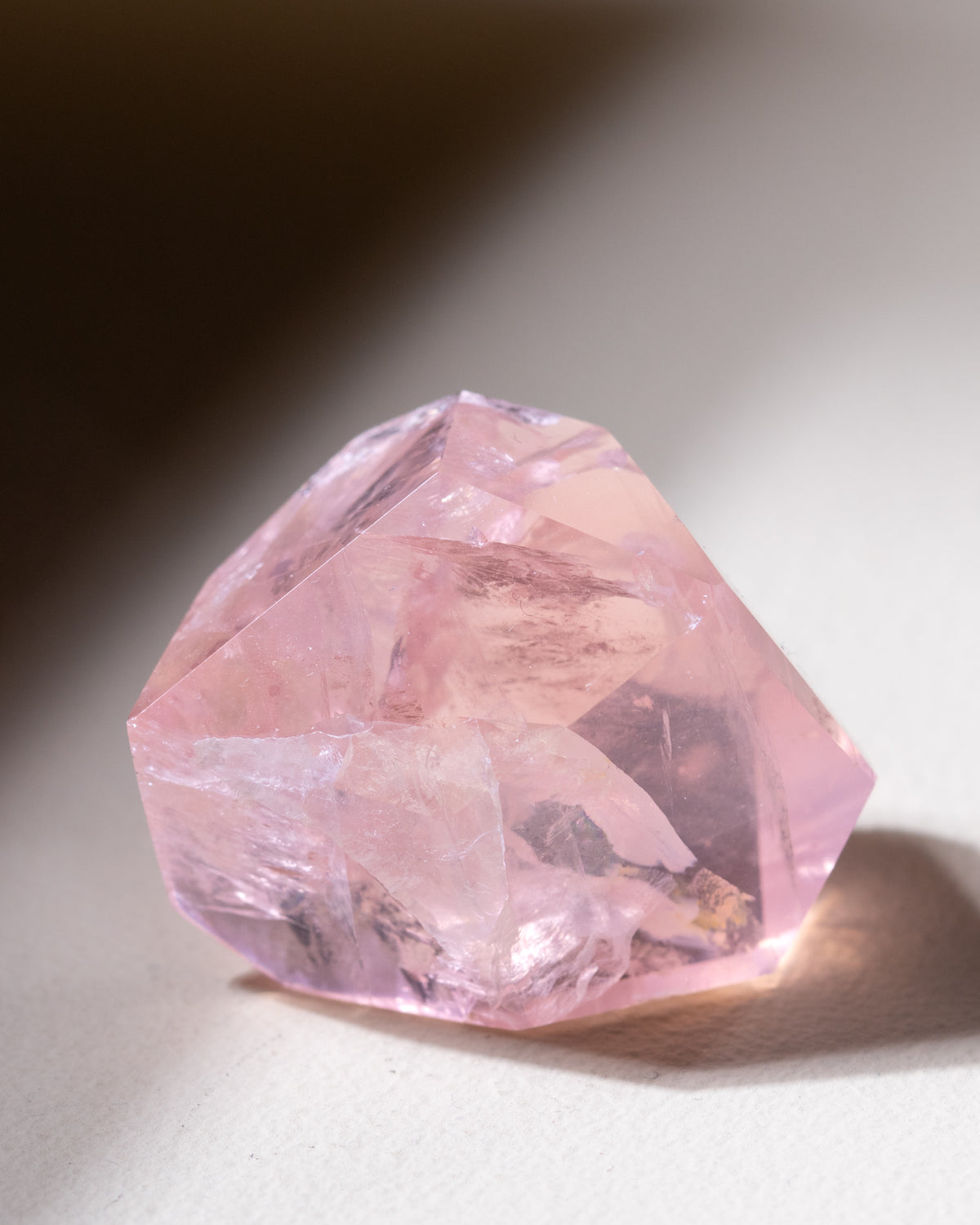 Rosenquarz ("Dream Rose Quartz"), Einzelstück