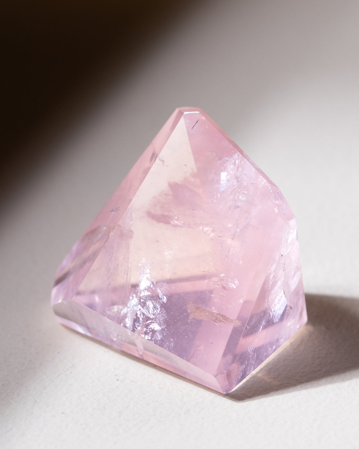 Rosenquarz ("Dream Rose Quartz"), Einzelstück