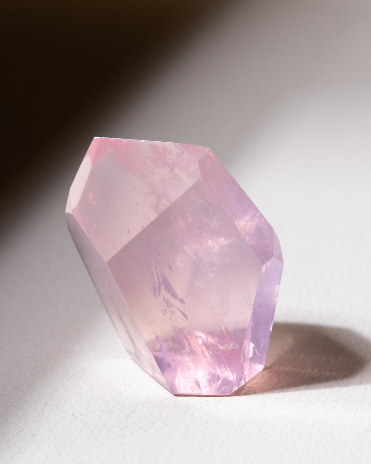 Rosenquarz ("Dream Rose Quartz"), Einzelstück