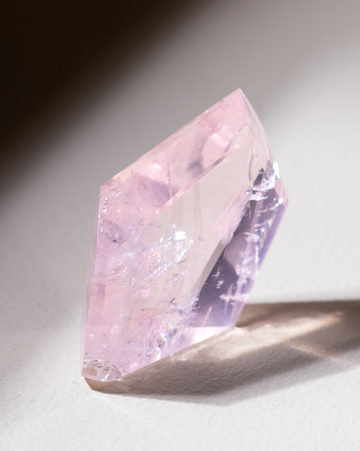 Rosenquarz ("Dream Rose Quartz"), Einzelstück