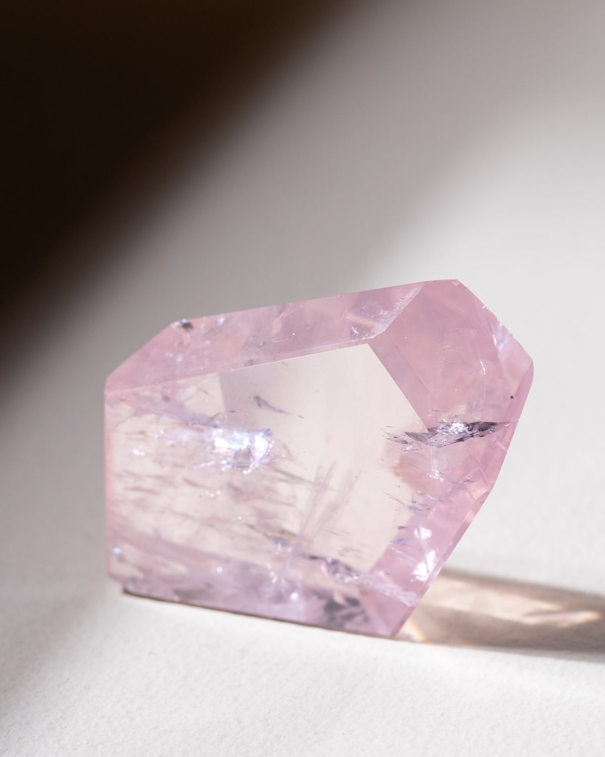 Rosenquarz ("Dream Rose Quartz"), Einzelstück