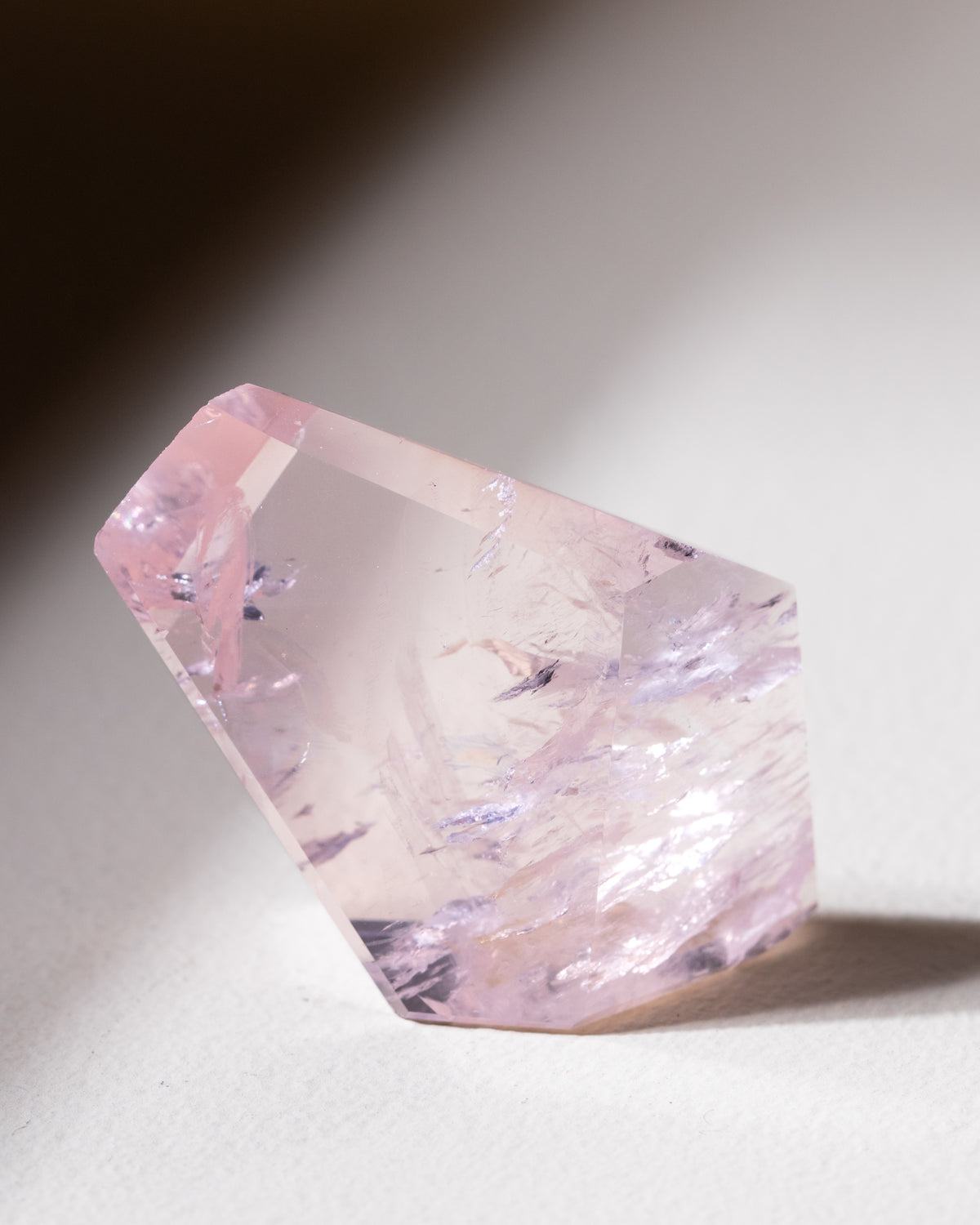 Rosenquarz ("Dream Rose Quartz"), Einzelstück